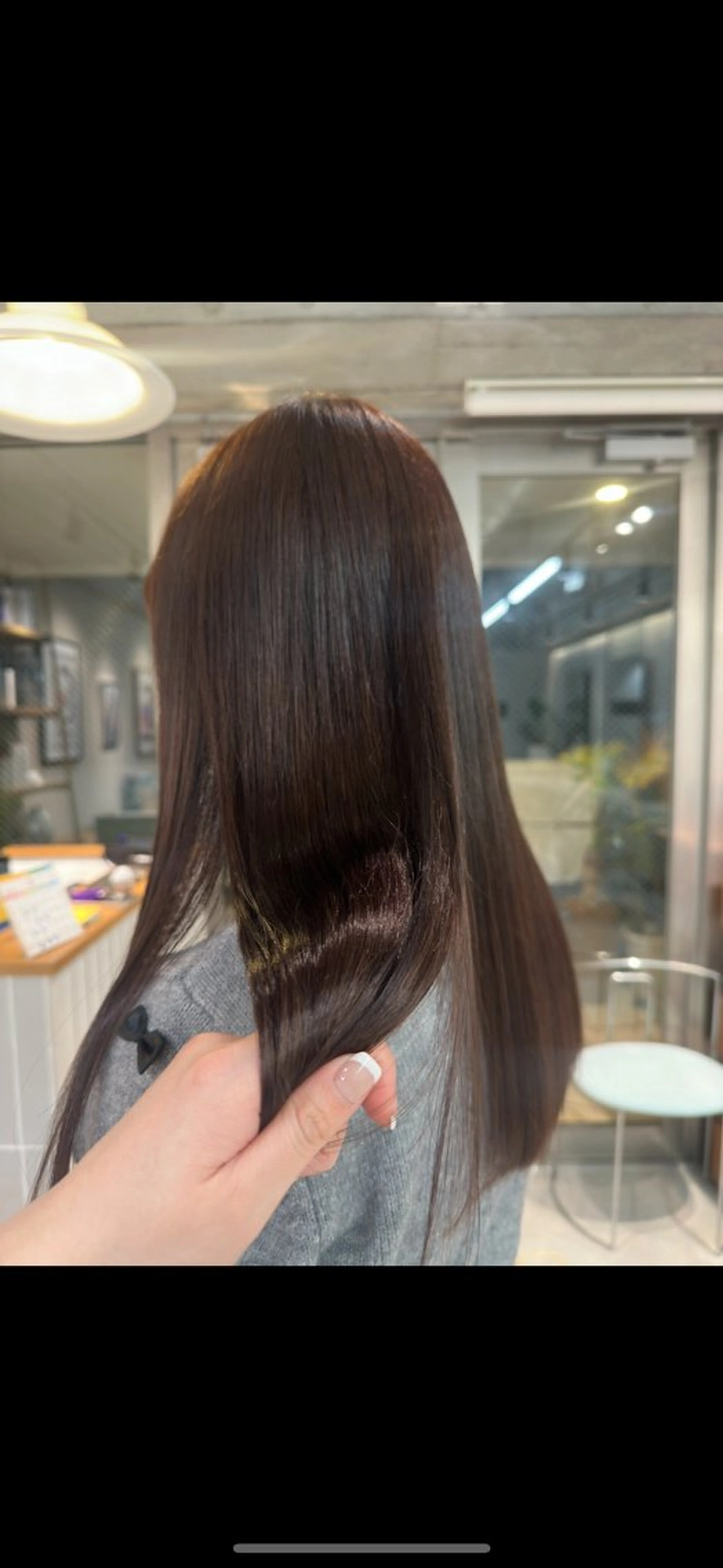 ロング 🩷銀座/縮毛矯正 特化サロン🪞みことのヘアスタイル