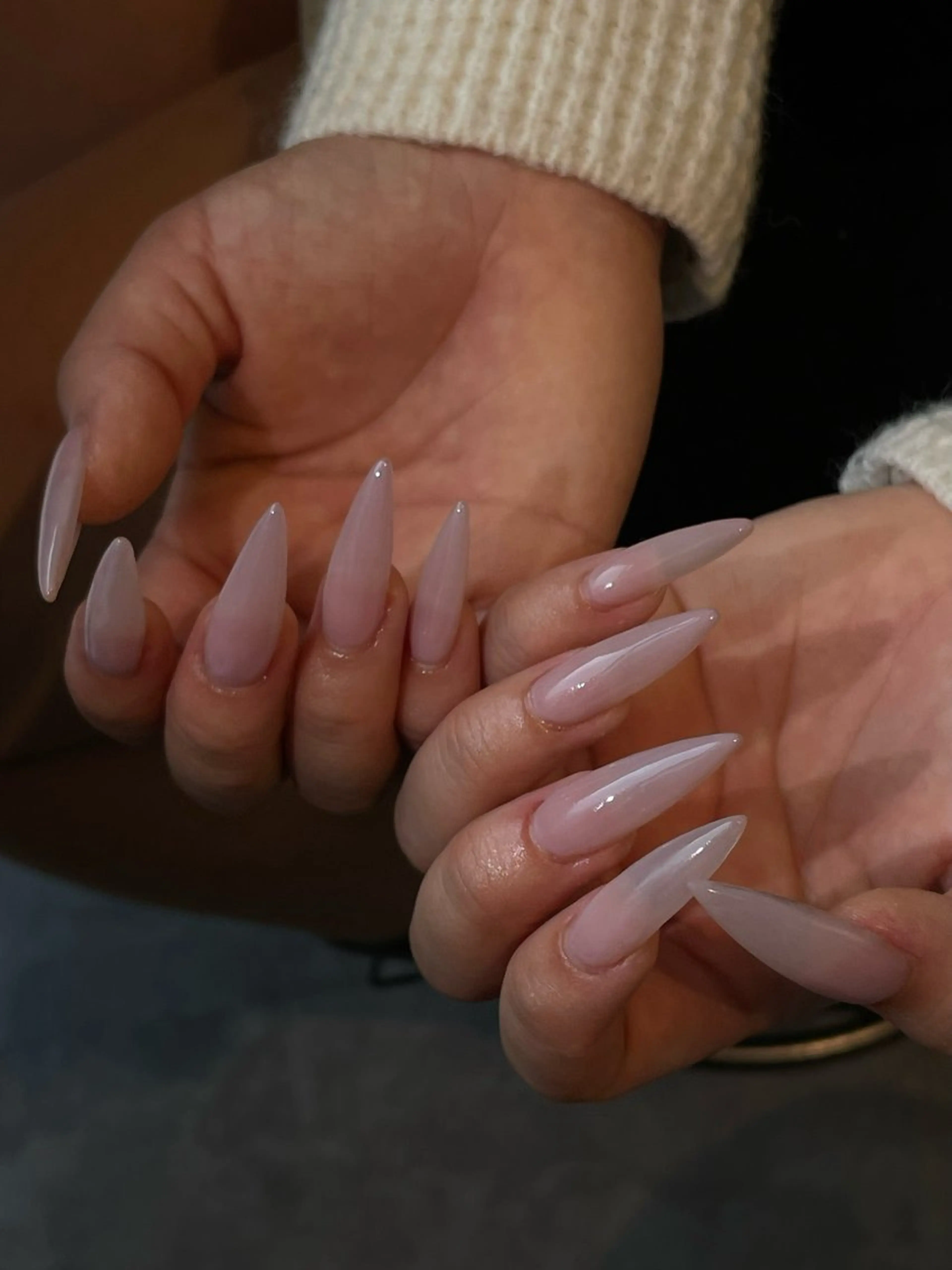 アクリルスカルプワンカラー🍸*.+ﾟ(オフ込み)の写真