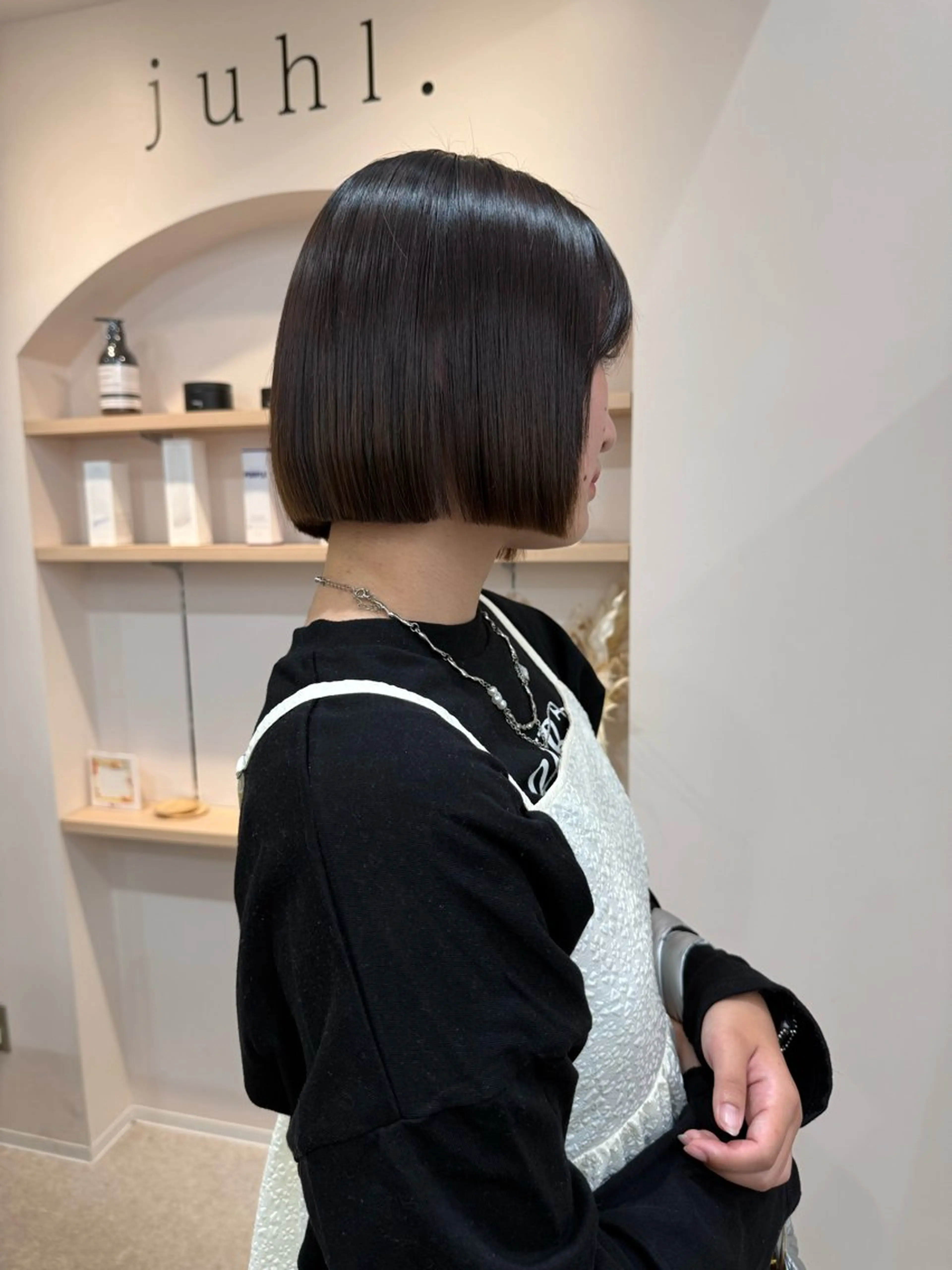 ミディアム ボブ/ハイトーン/ foto miyu☆のヘアスタイル