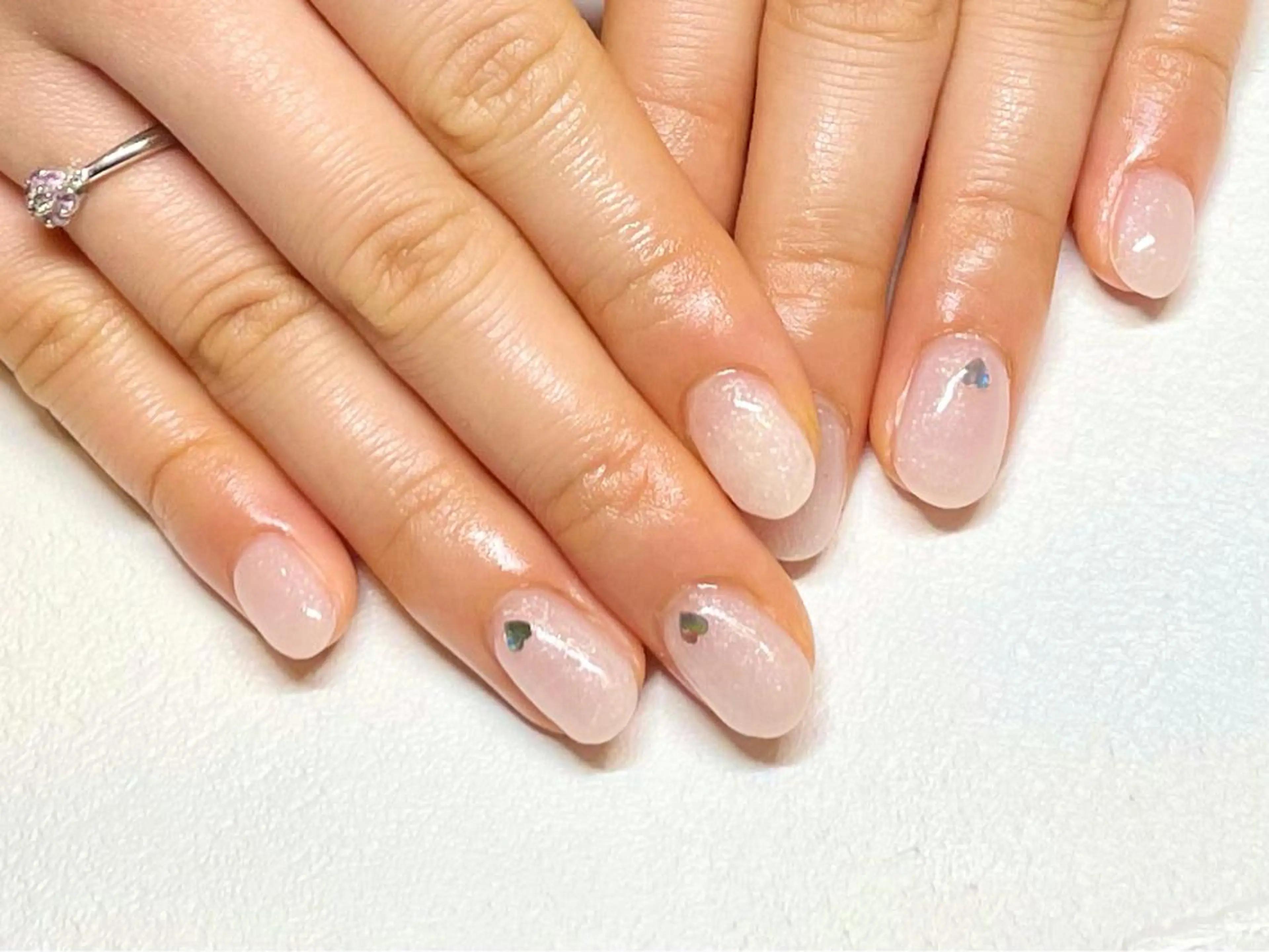 ネイル ワンカラーネイル ささき れいなのネイルデザイン