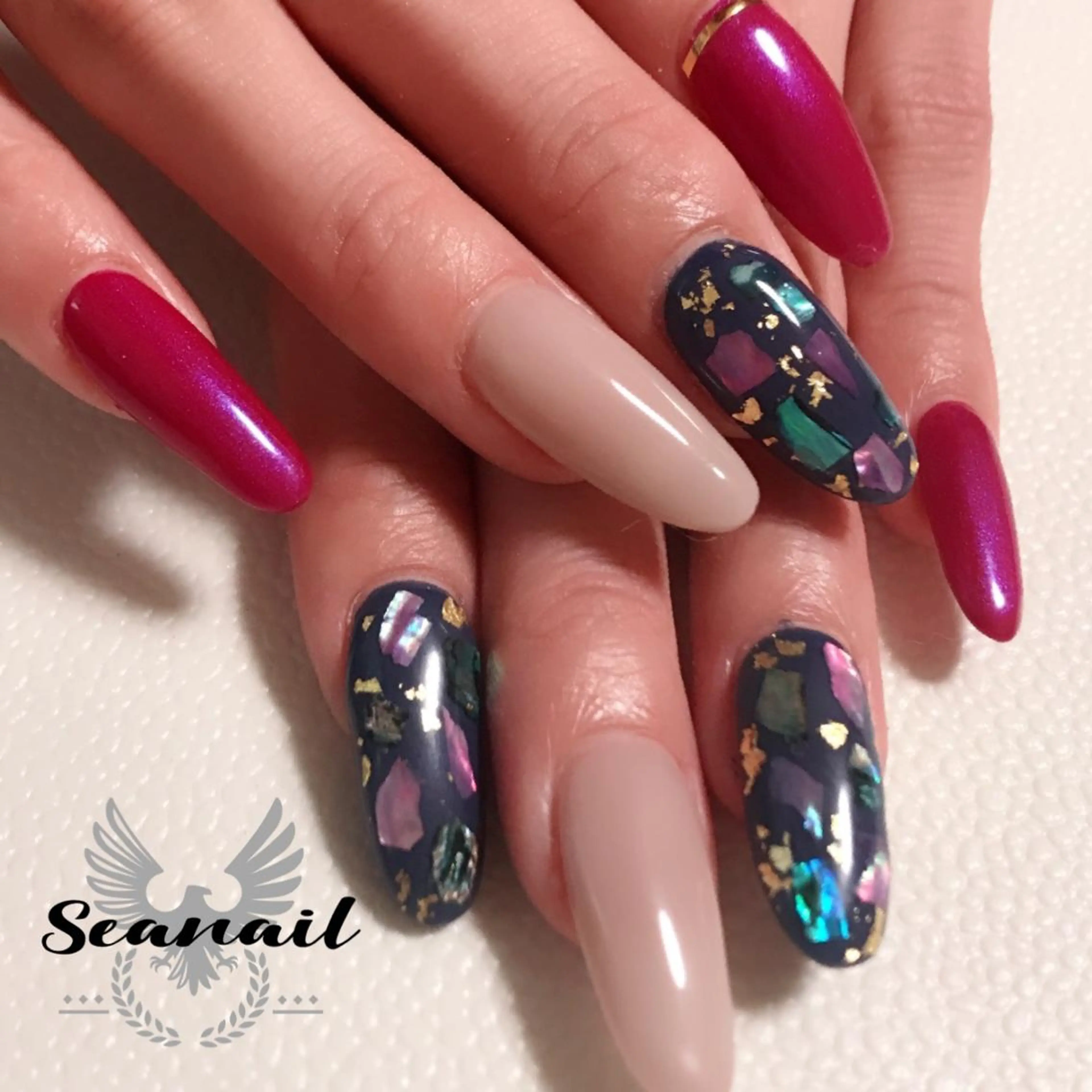 ネイル 小尾 栞のネイルデザイン