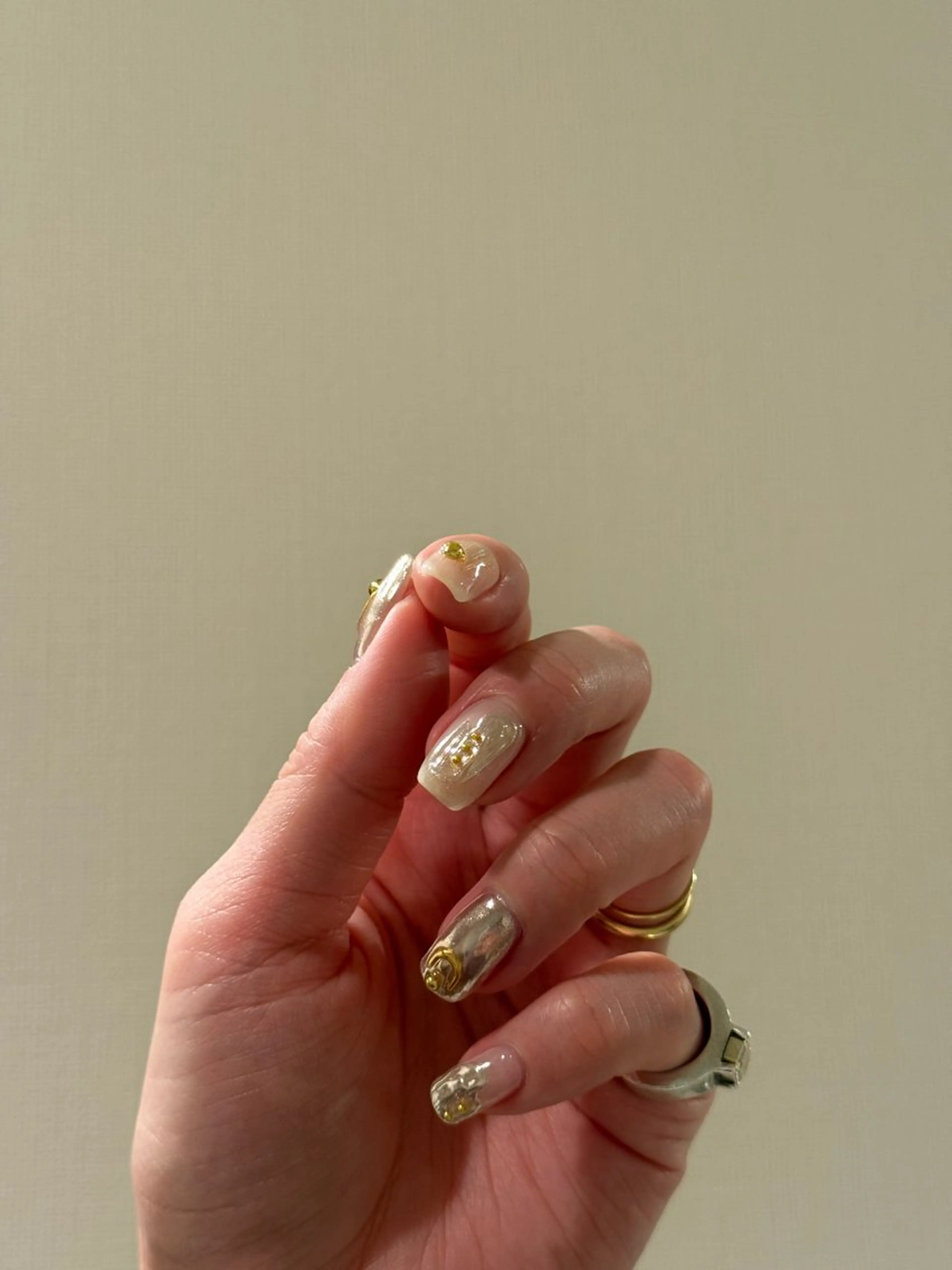 ネイル ハンドネイル フットネイル kiii.__ ✴︎*のネイルデザイン