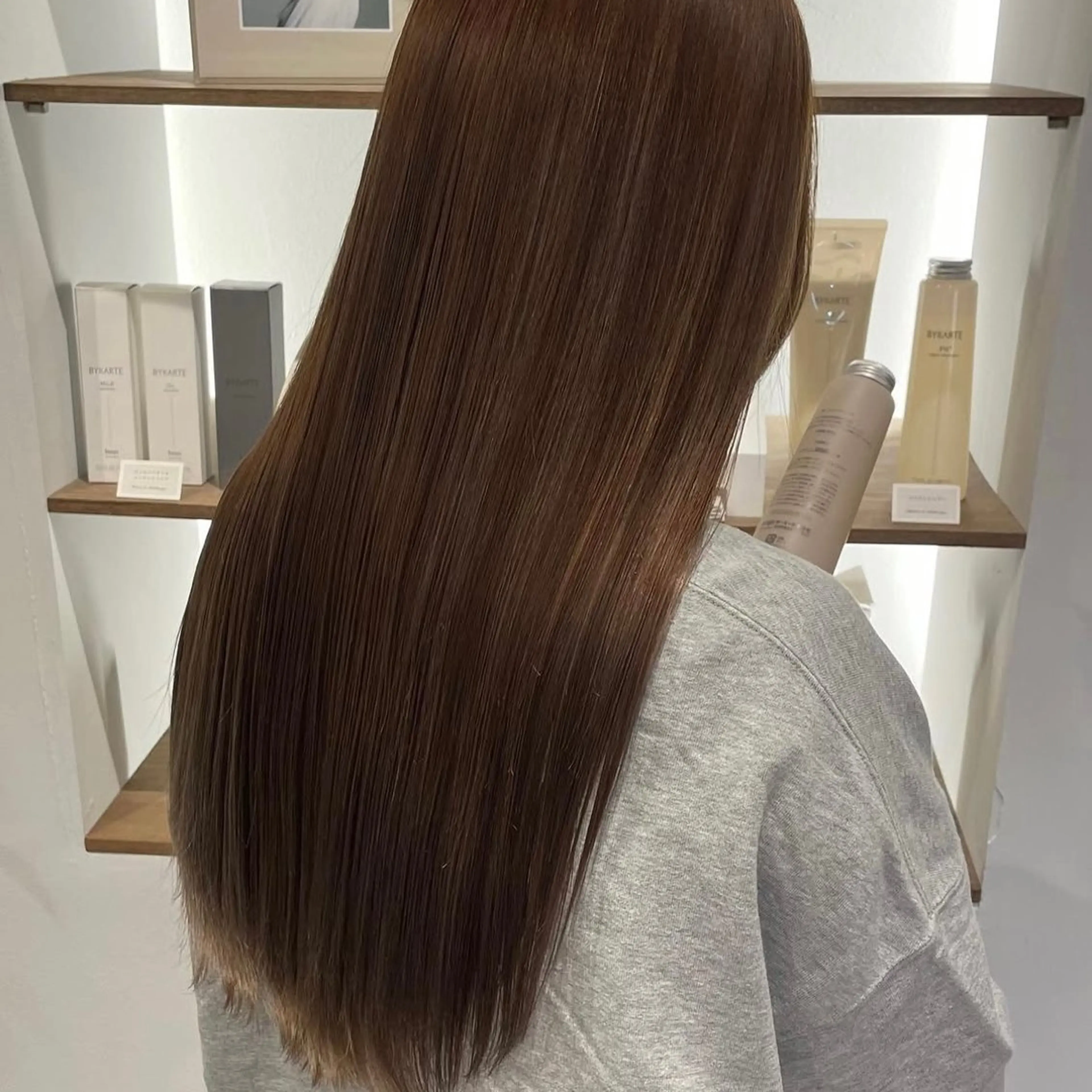 カラー 透明感カラー ハイライトカラー カット ヘアカラー 縮毛矯正 トリートメント haruna / Toruveのヘアスタイル