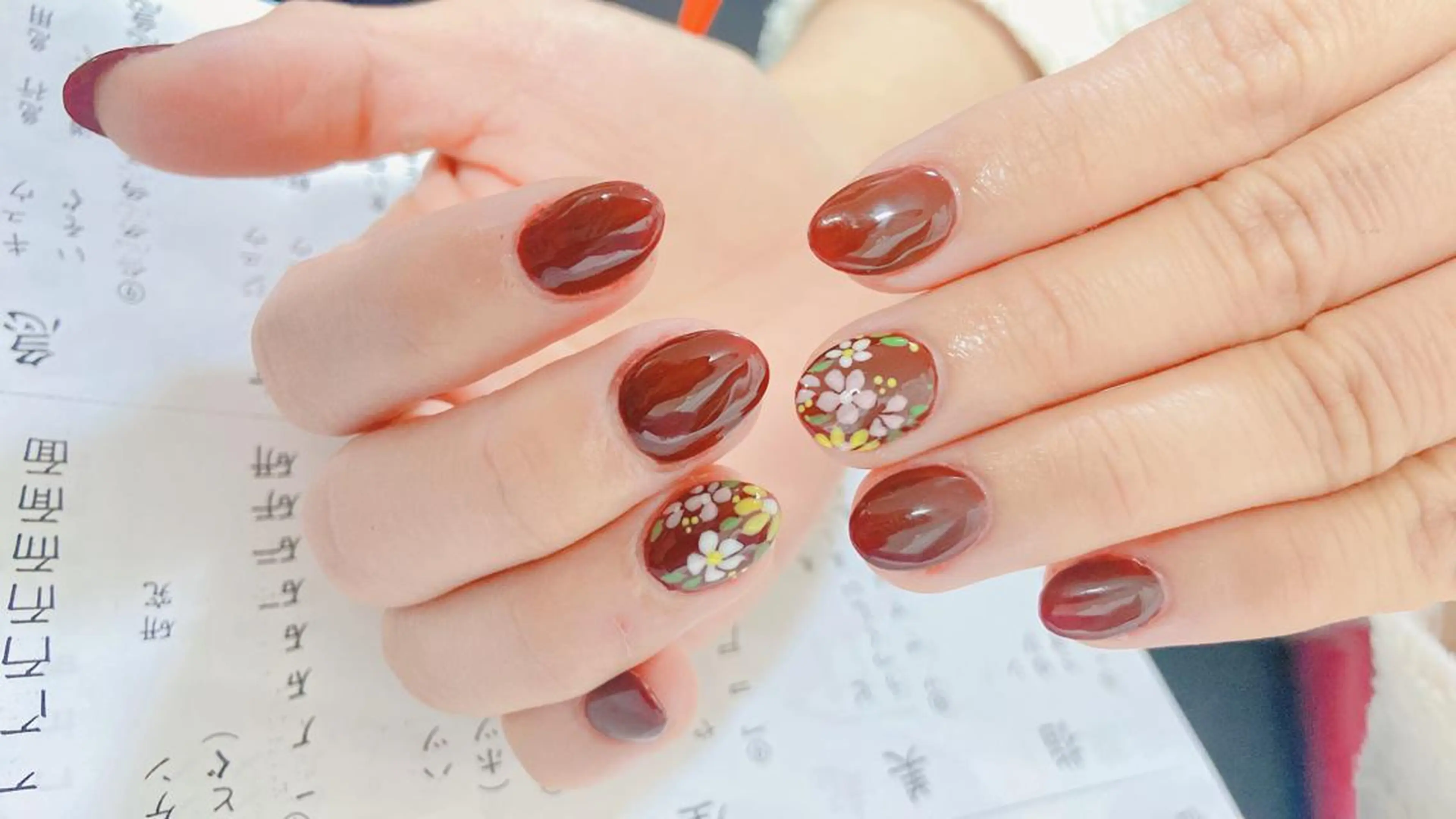 ネイル HandSnail 座間自宅ネイルサロンのネイルデザイン