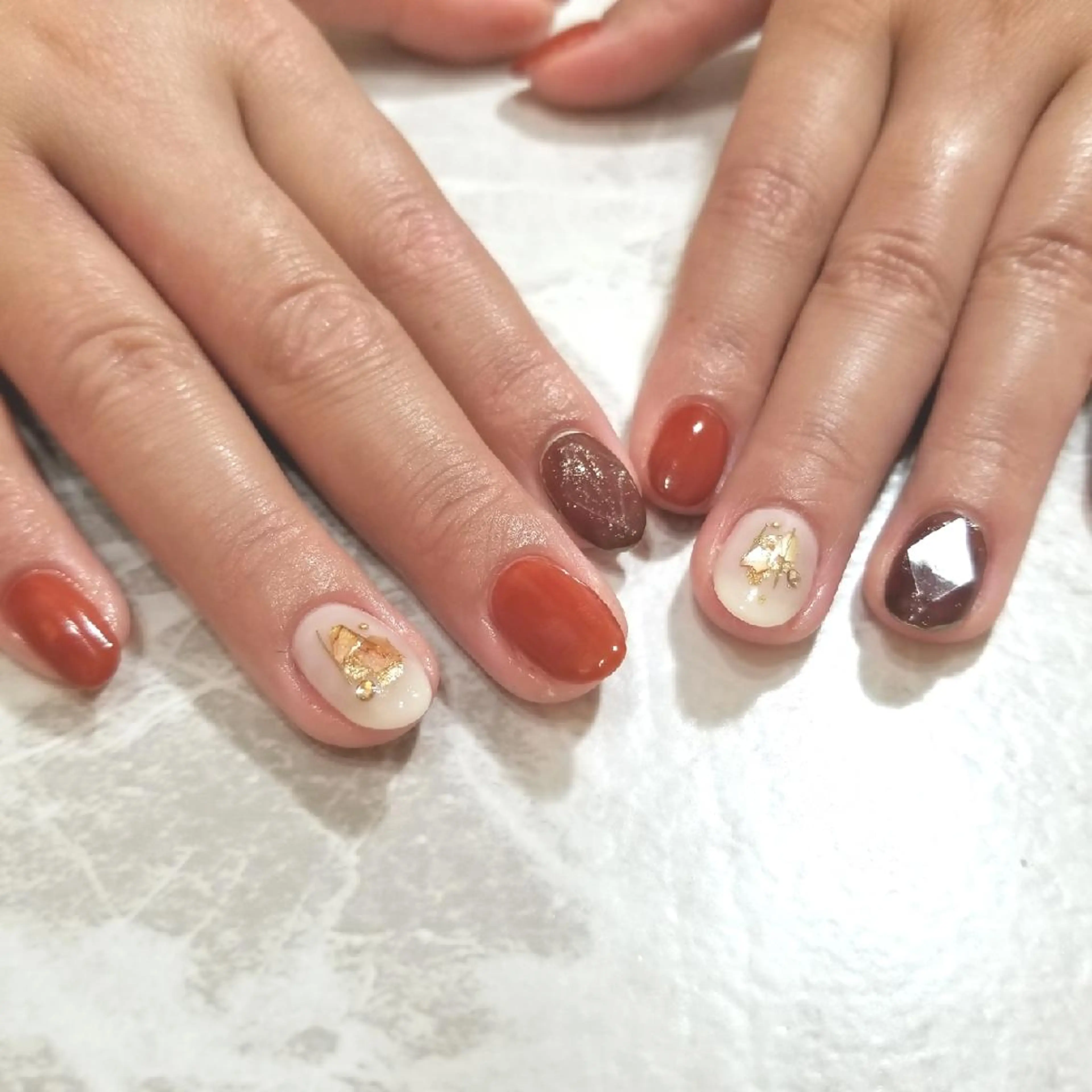 ネイル ハンドネイル nijiiro🌈 サトウのネイルデザイン