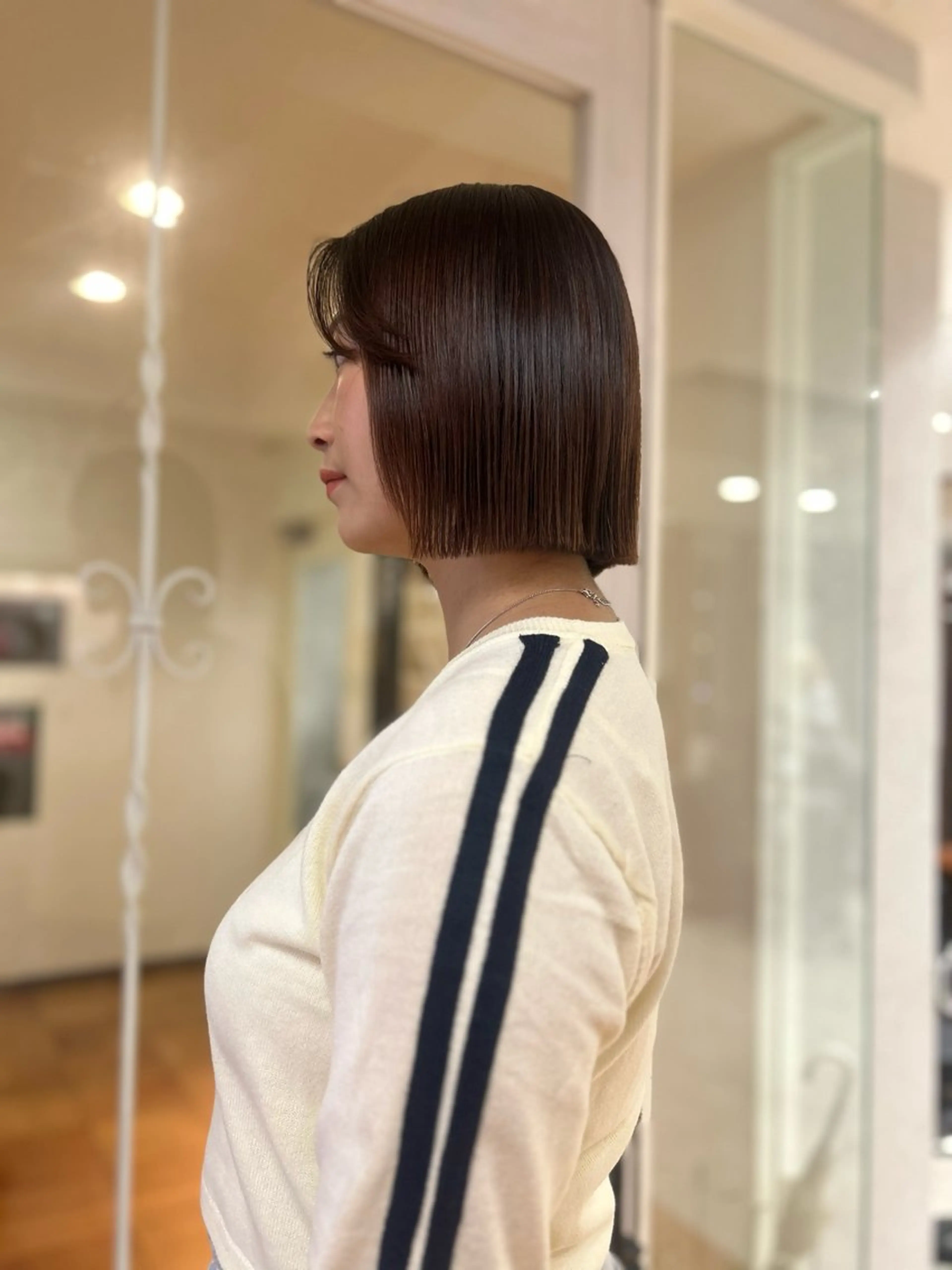 ショート カット ヘアカラー トリートメント CIEL 難波店所属・🎀透明感/レイヤ ー/Kotona🎀のヘアスタイル