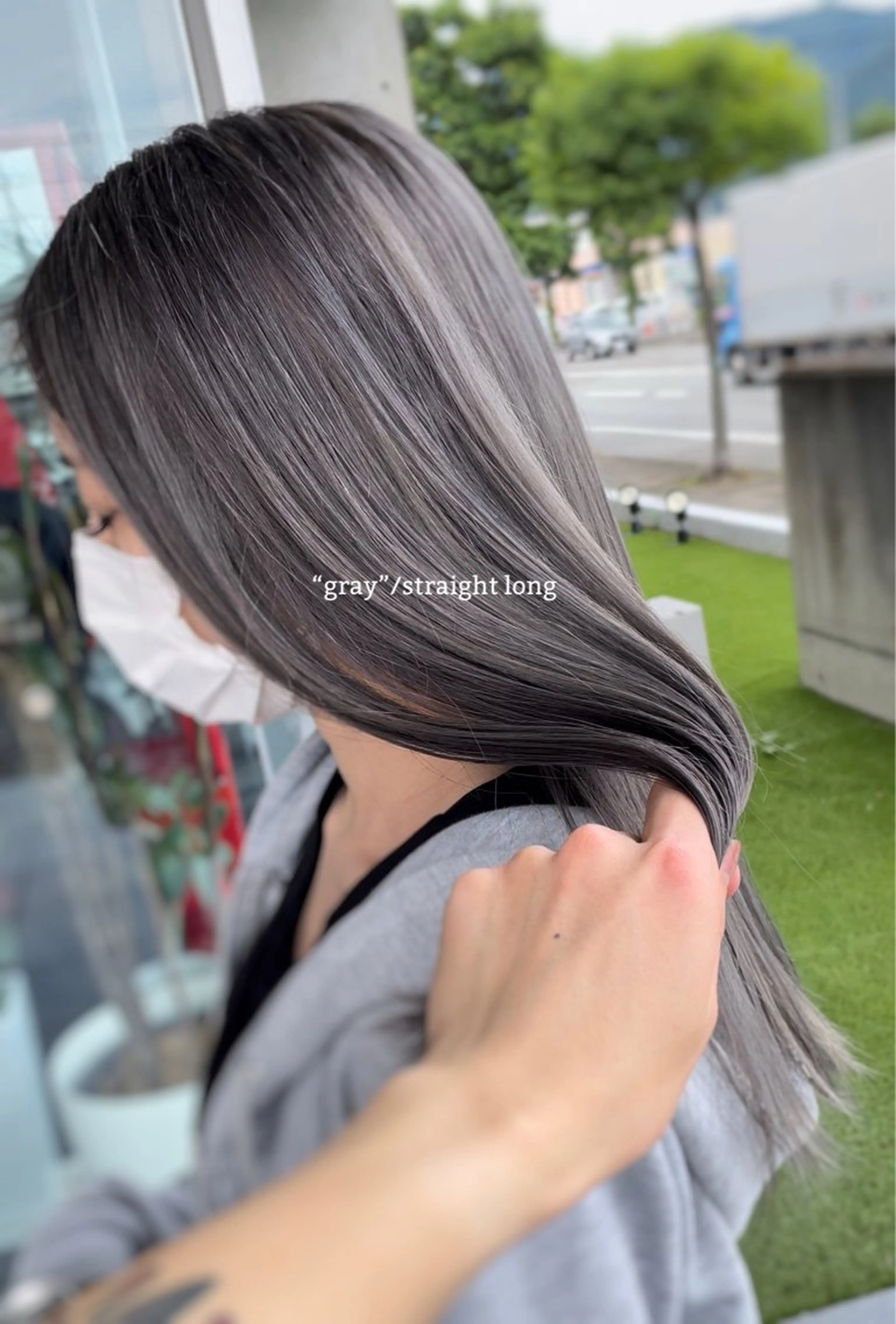 カラー ヘアカラー トリートメント 山田隆成/韓国カット バレ、ハイライト得意のヘアスタイル