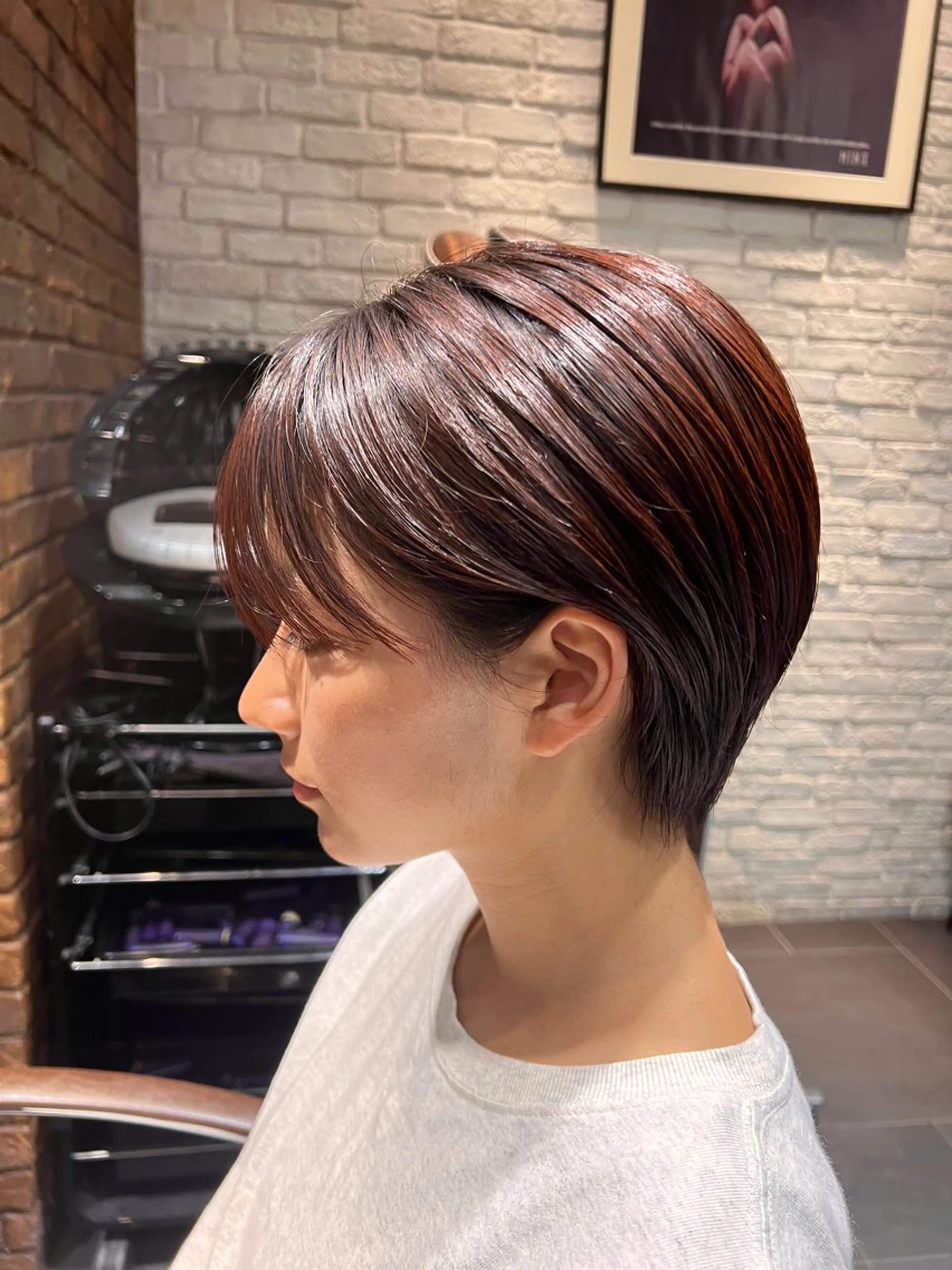 ショート MINX中村 公亮/デザインパーマのヘアスタイル