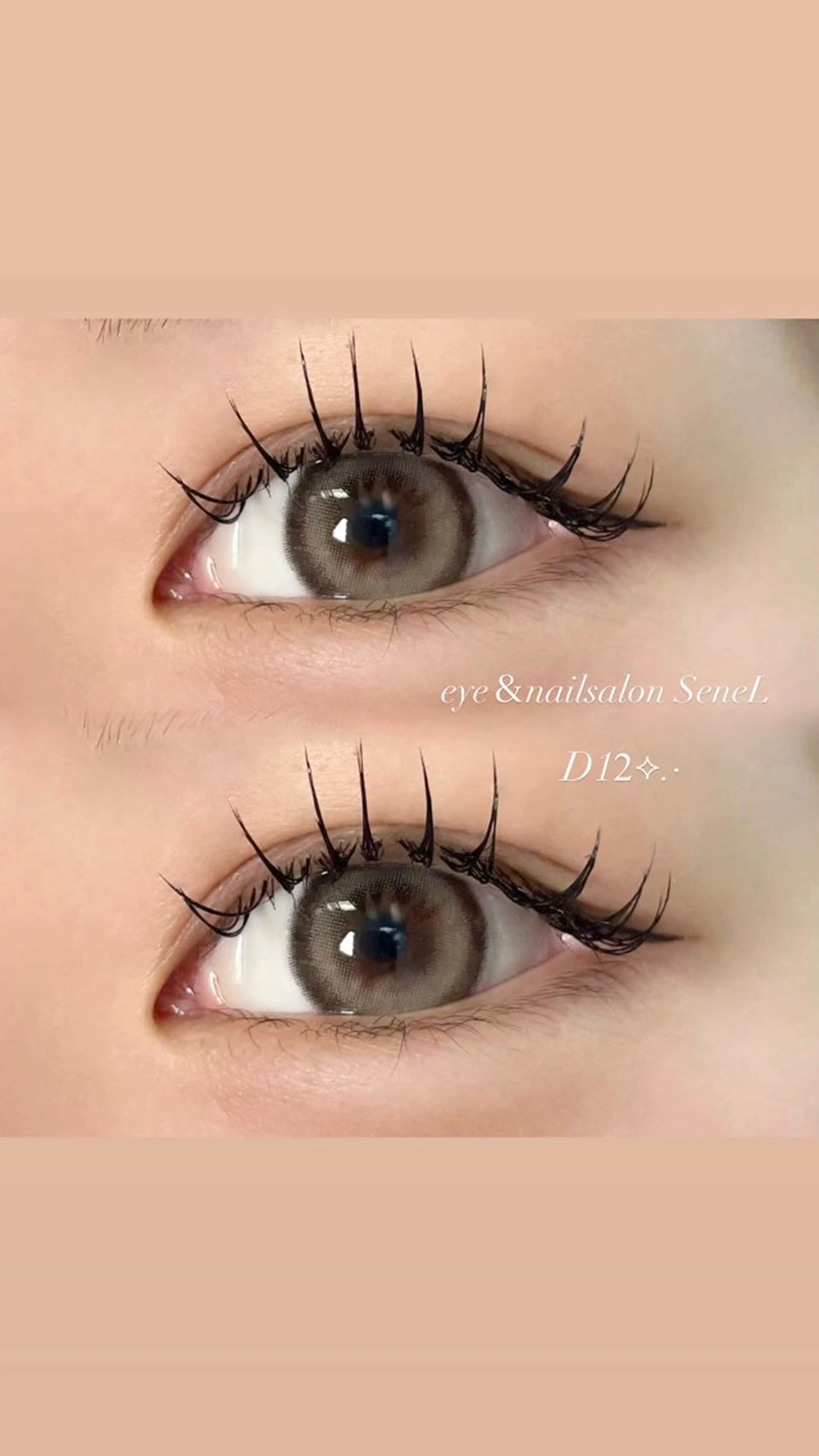 マツエク・マツパ RUNON 🎀 大阪福島 SeneLのマツエク・マツパデザイン