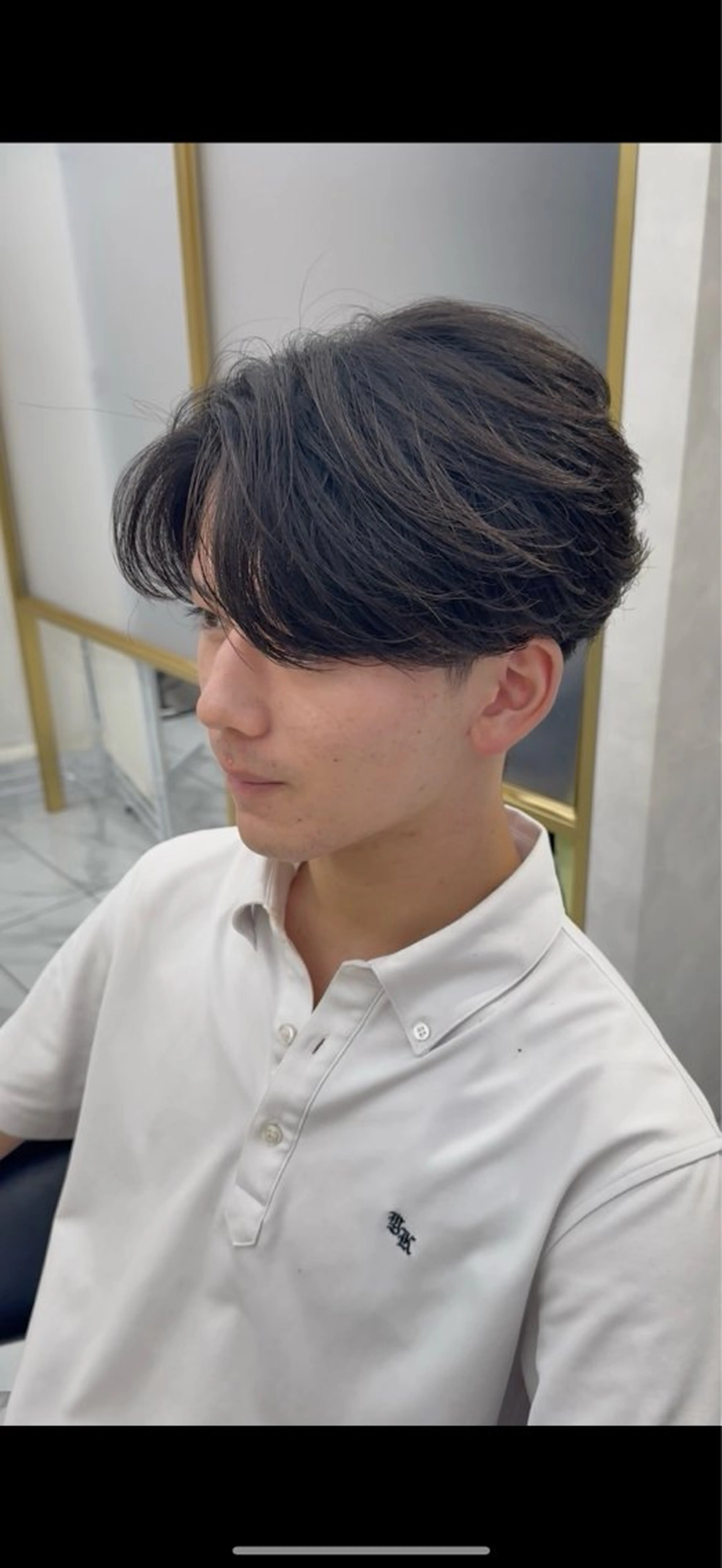 メンズ 本田 有里のヘアスタイル