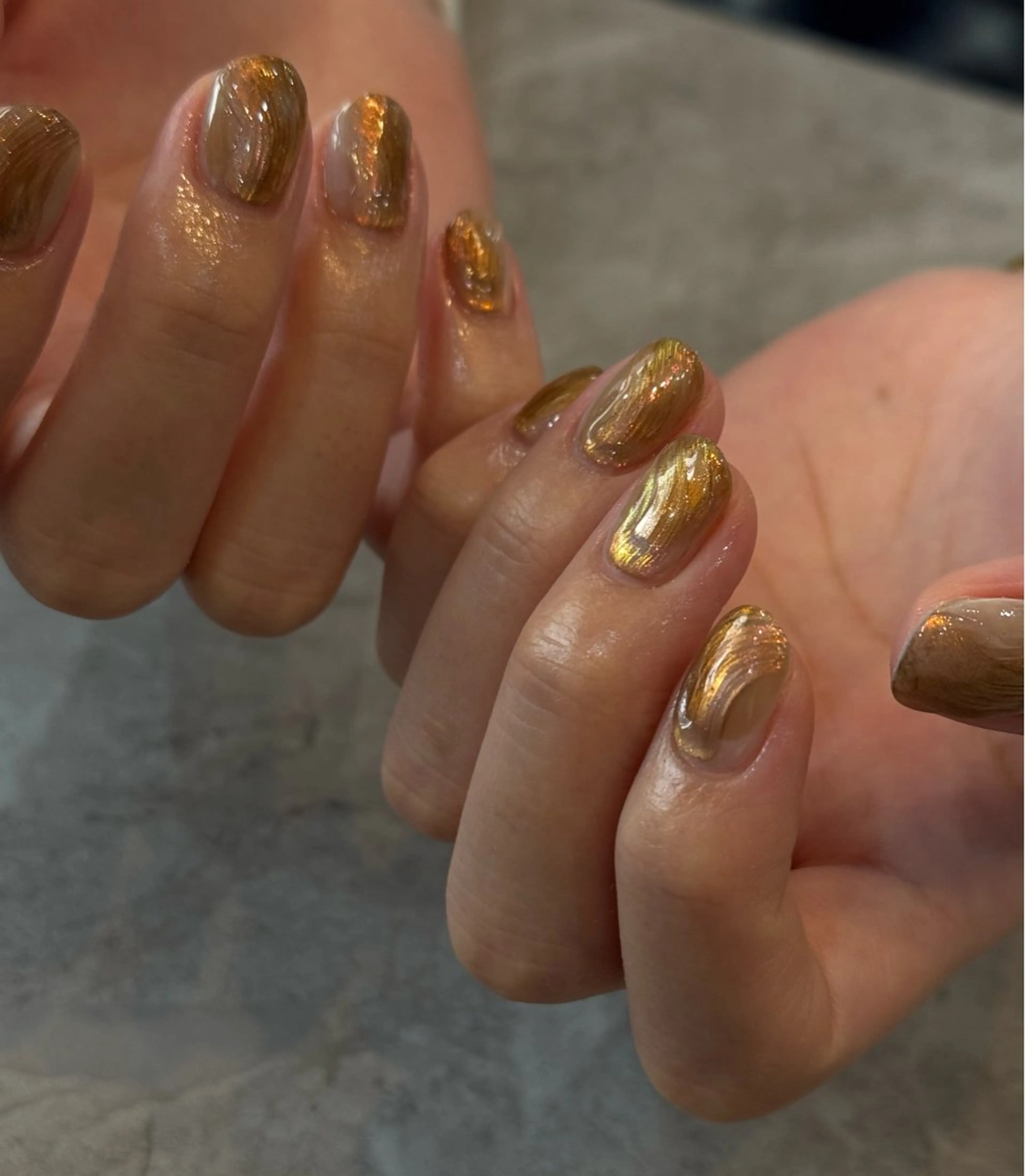 ネイル ニュアンスネイル ハンドネイル Blé nailのネイルデザイン