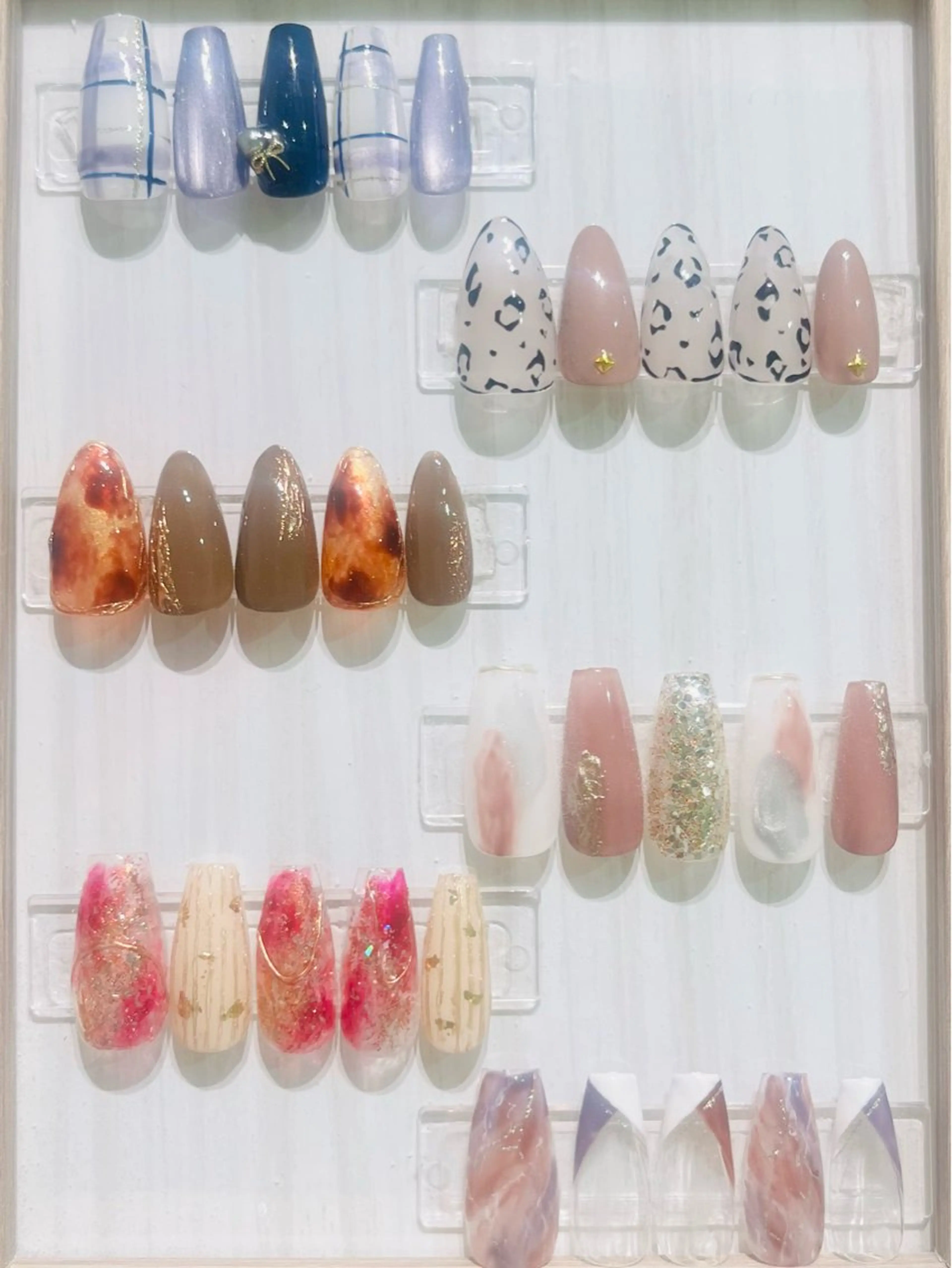 ネイル 長さ出し ハンドネイル nail salon Luciaのネイルデザイン