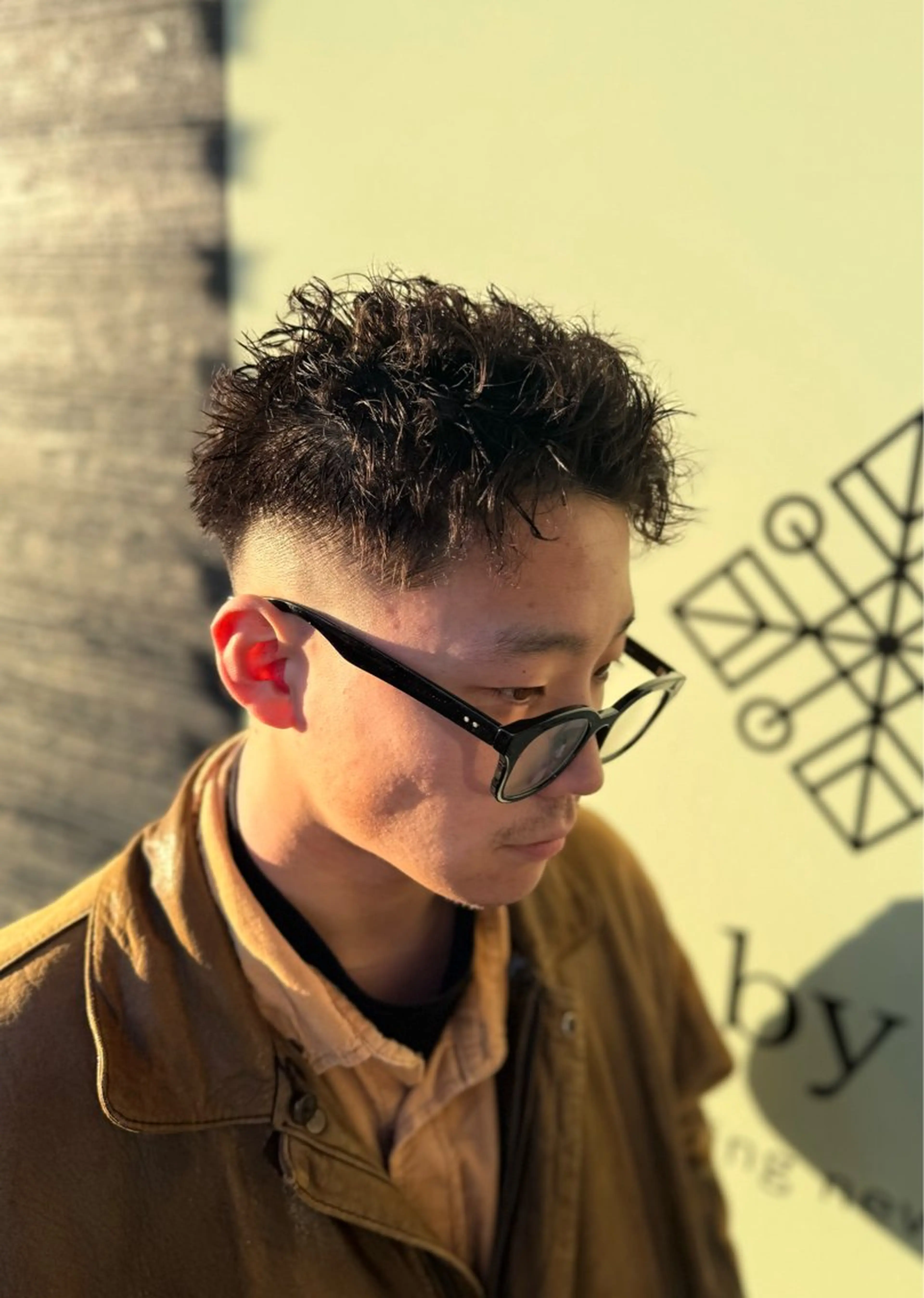 パーマ メンズ メンズパーマ メンズ特化/前橋/ エンドウ　ソラのヘアスタイル