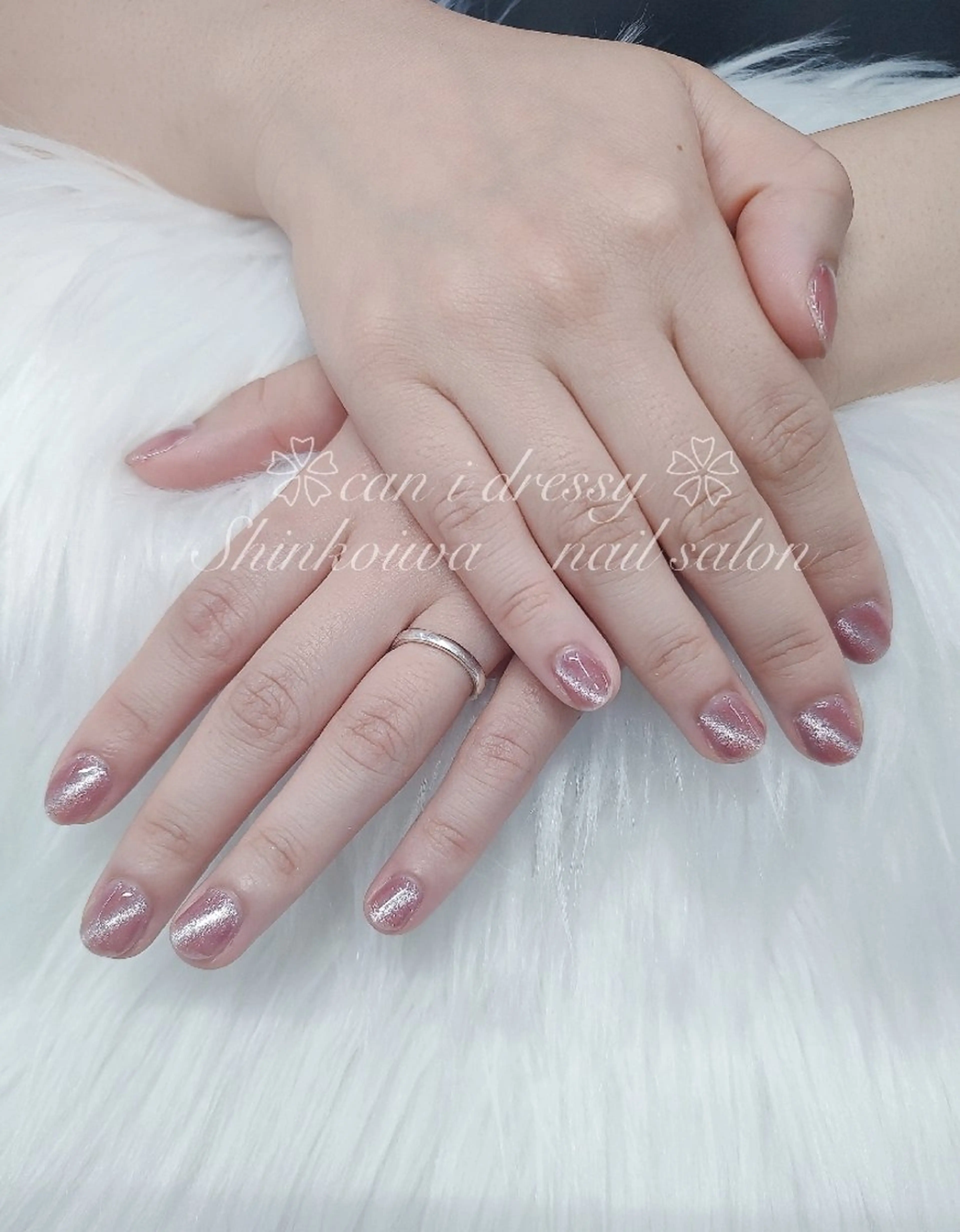 ネイル アートネイル マグネットネイル ハンドネイル キャンアイドレッシー 新小岩のネイルデザイン