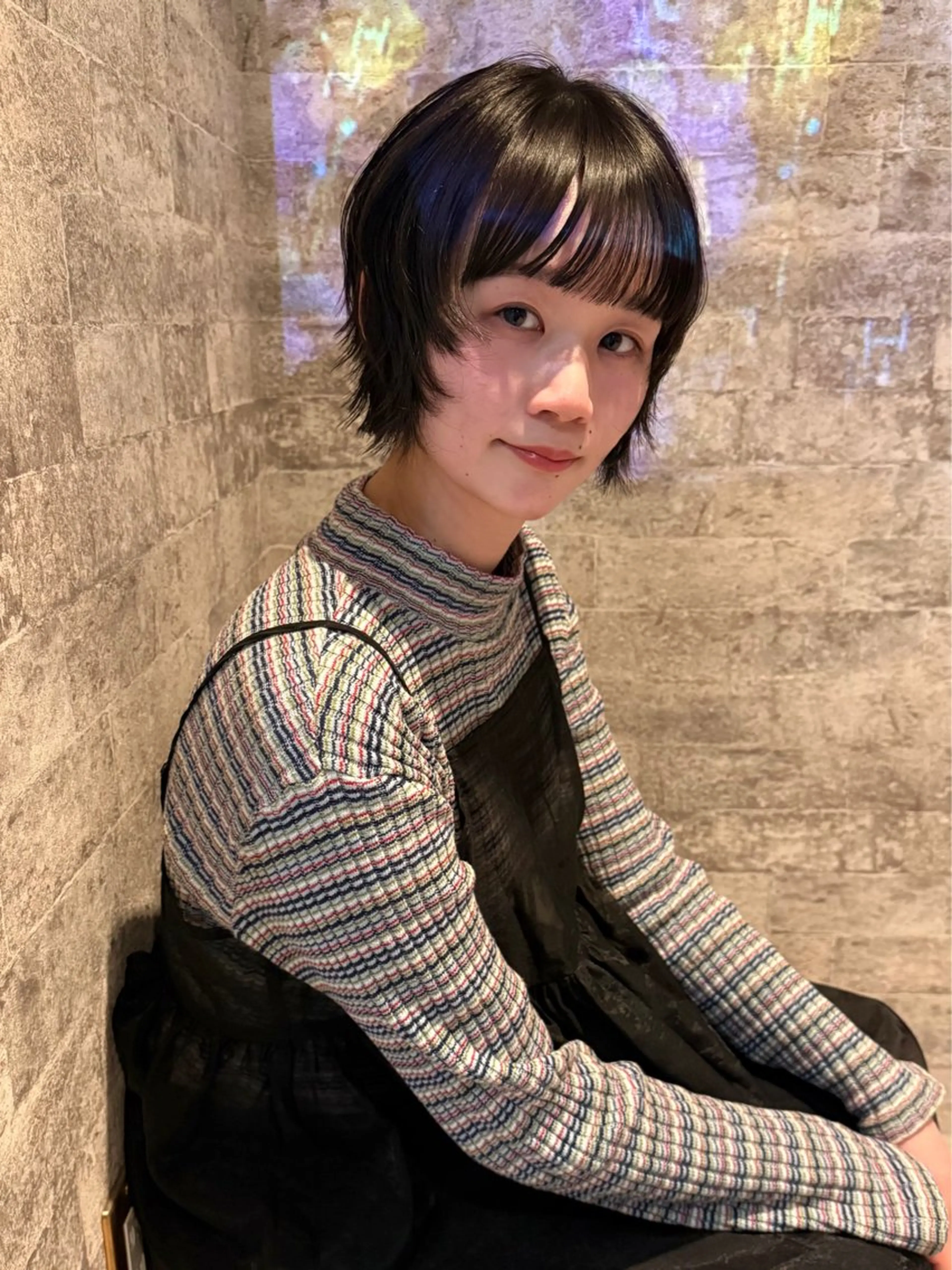 ショート カラー カット ヘアカラー トリートメント mai / linoah˚✧のヘアスタイル