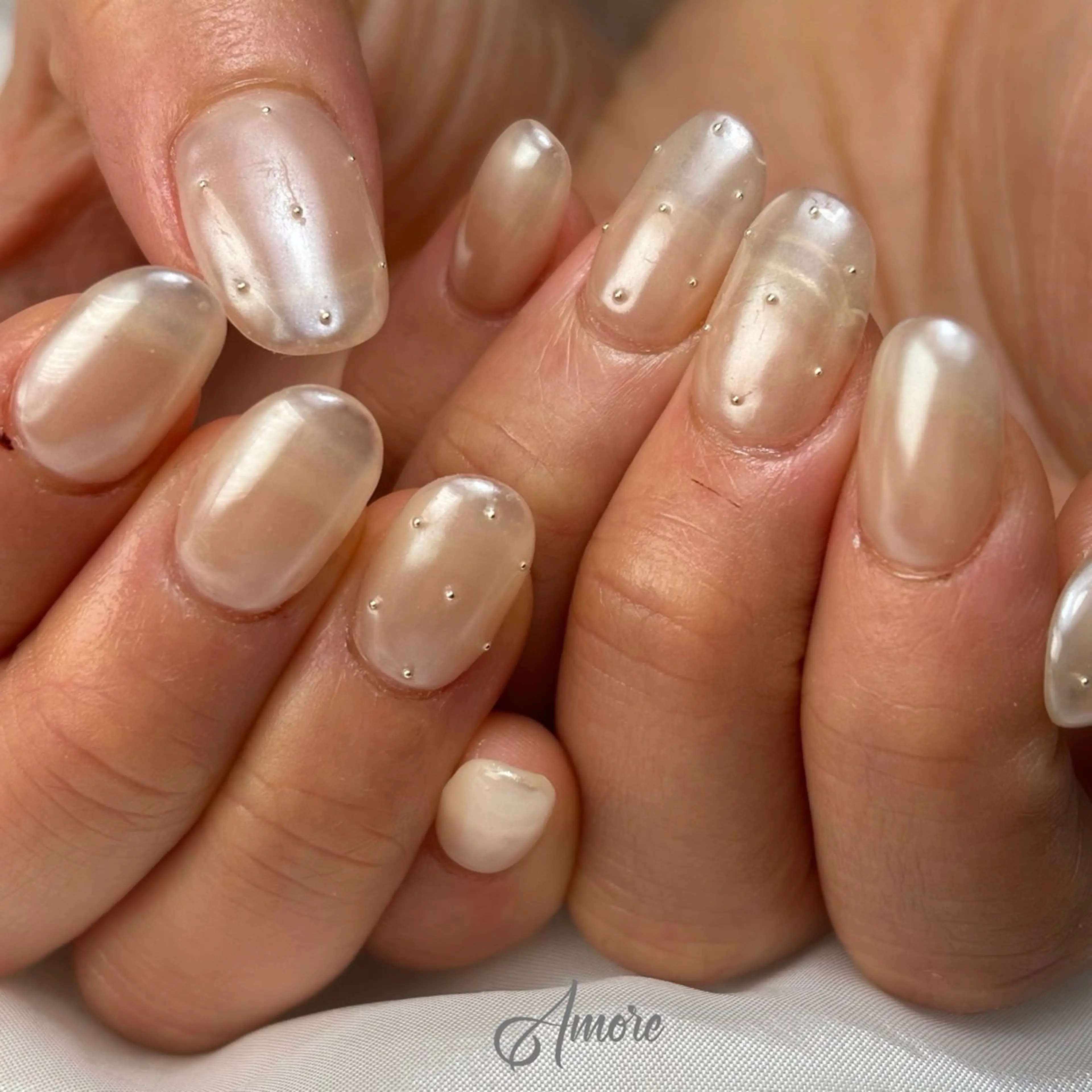 ネイル ジェルネイル キラキラネイル 韓国ネイル マグネットネイル パラジェル You kyehwaのネイルデザイン