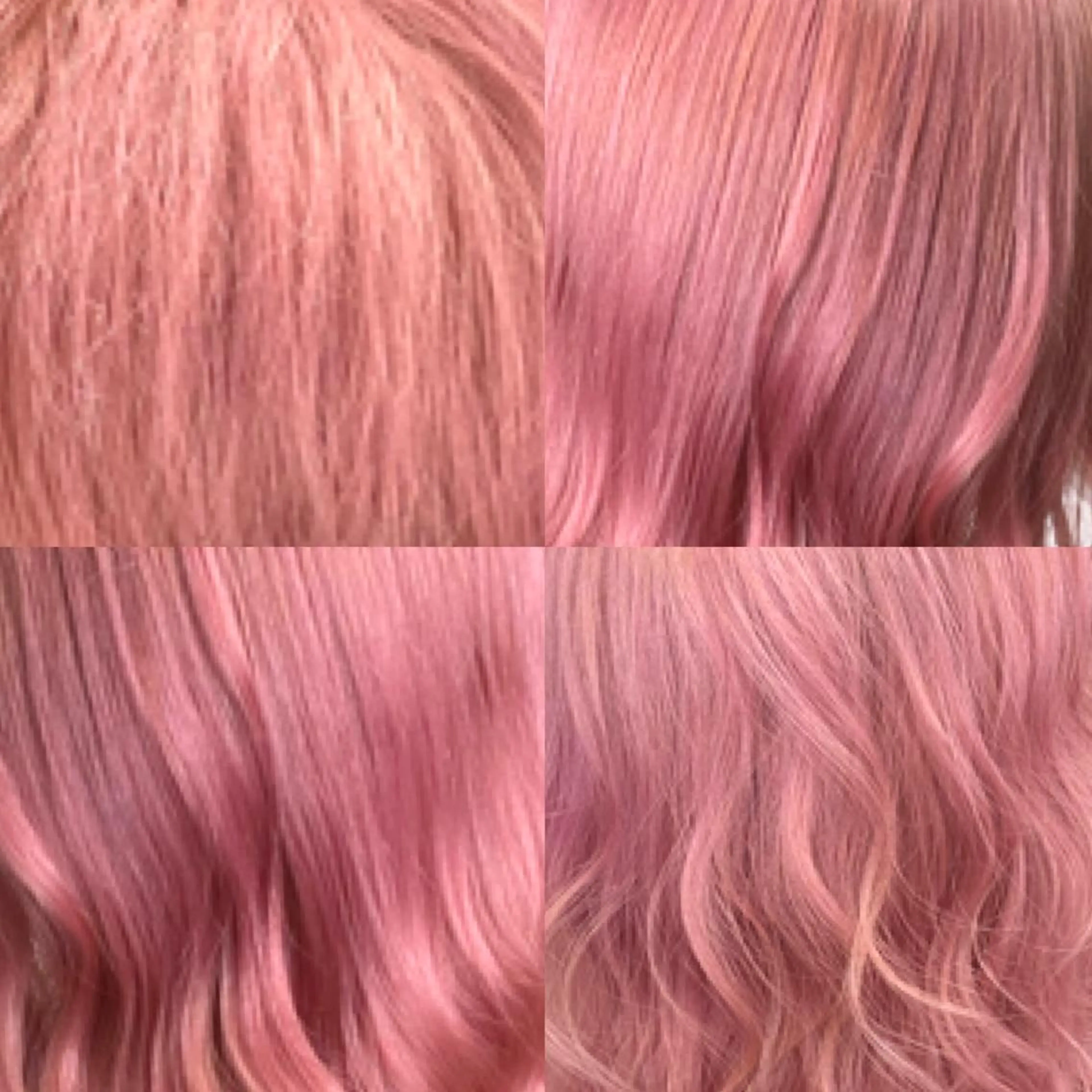 ロング カラー シールエクステ特化 ハイトーン、NANAのヘアスタイル