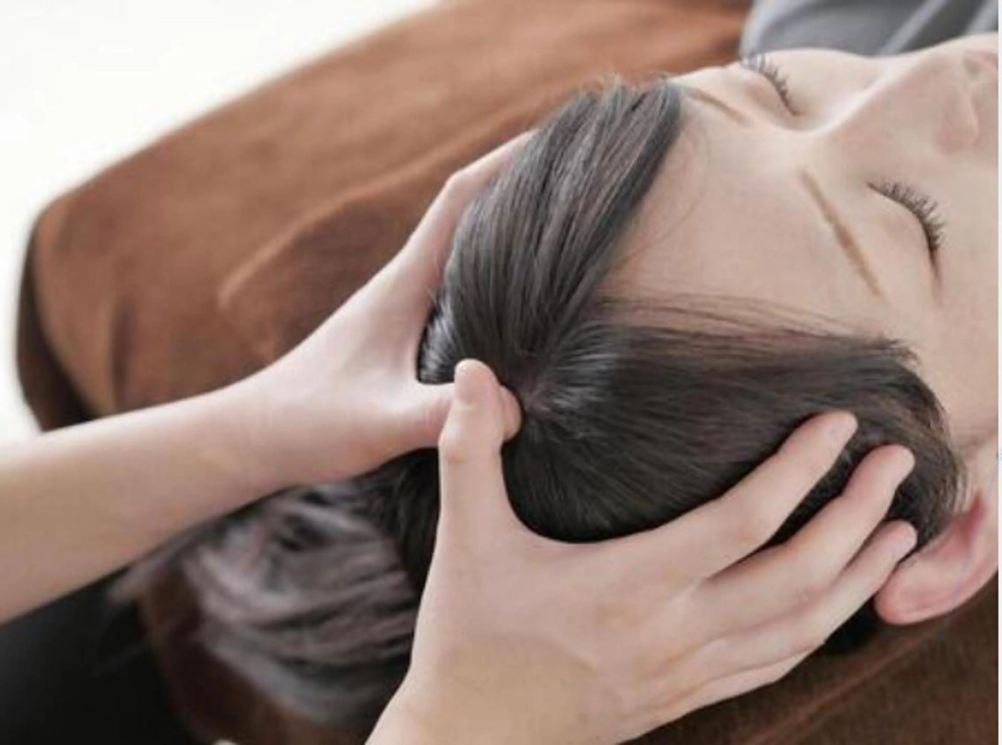 ヘッドマッサージ15分の写真