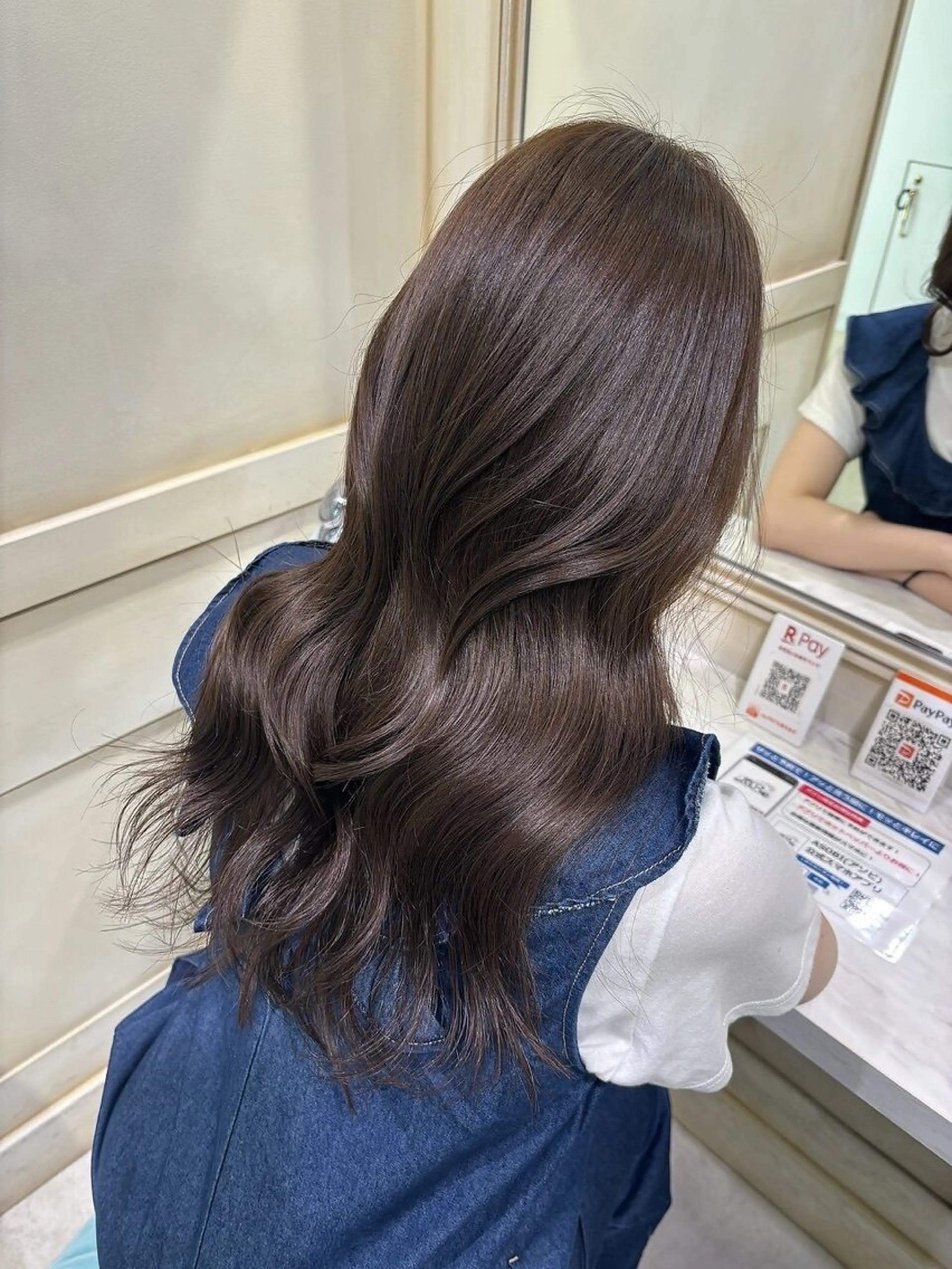 ロング カラー 透明感カラー🎀 みゆうのヘアスタイル