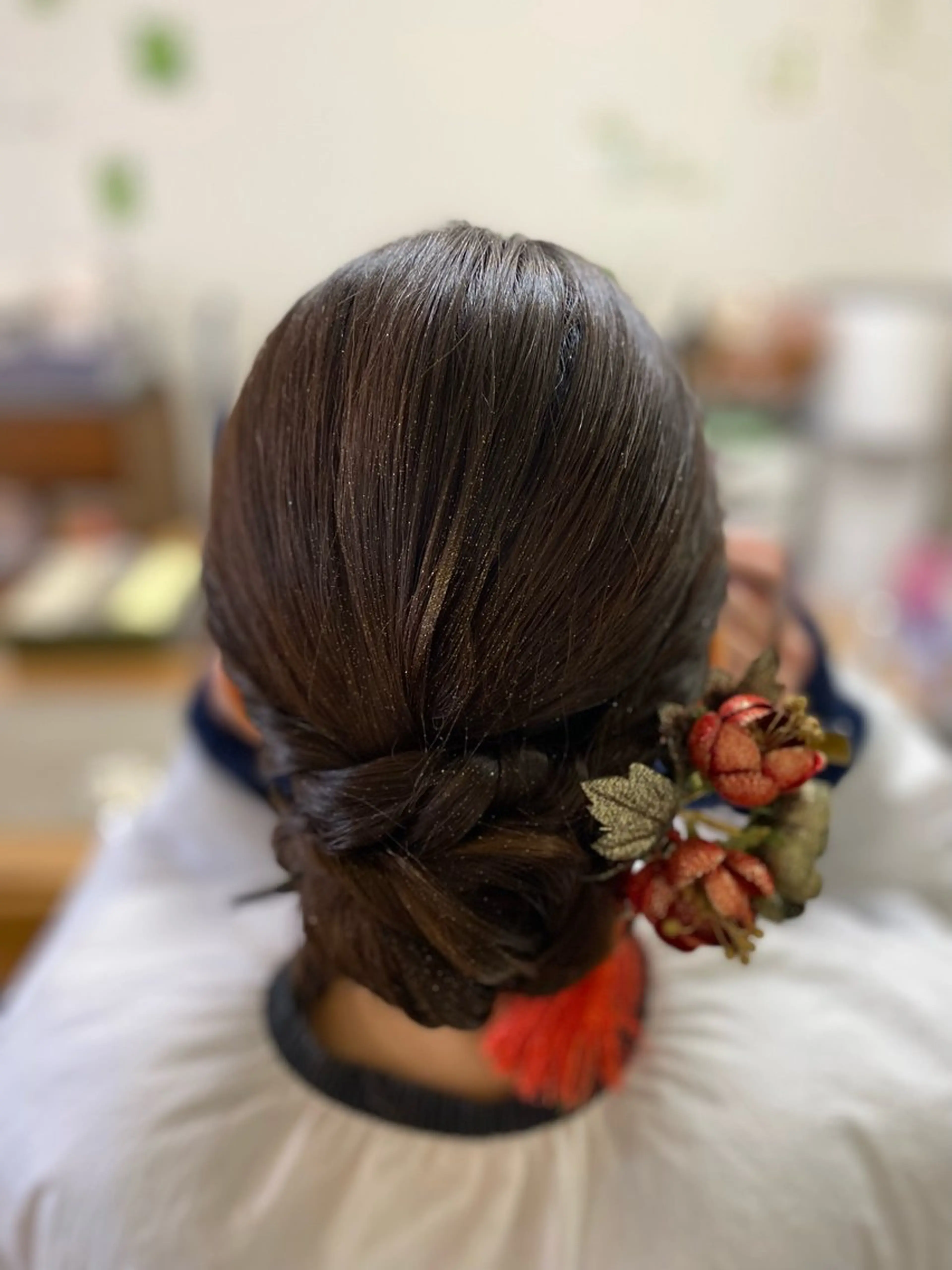 セミロング ヘアアレンジ Meg/艶髪カラー× 髪質改善/中崎町のヘアスタイル