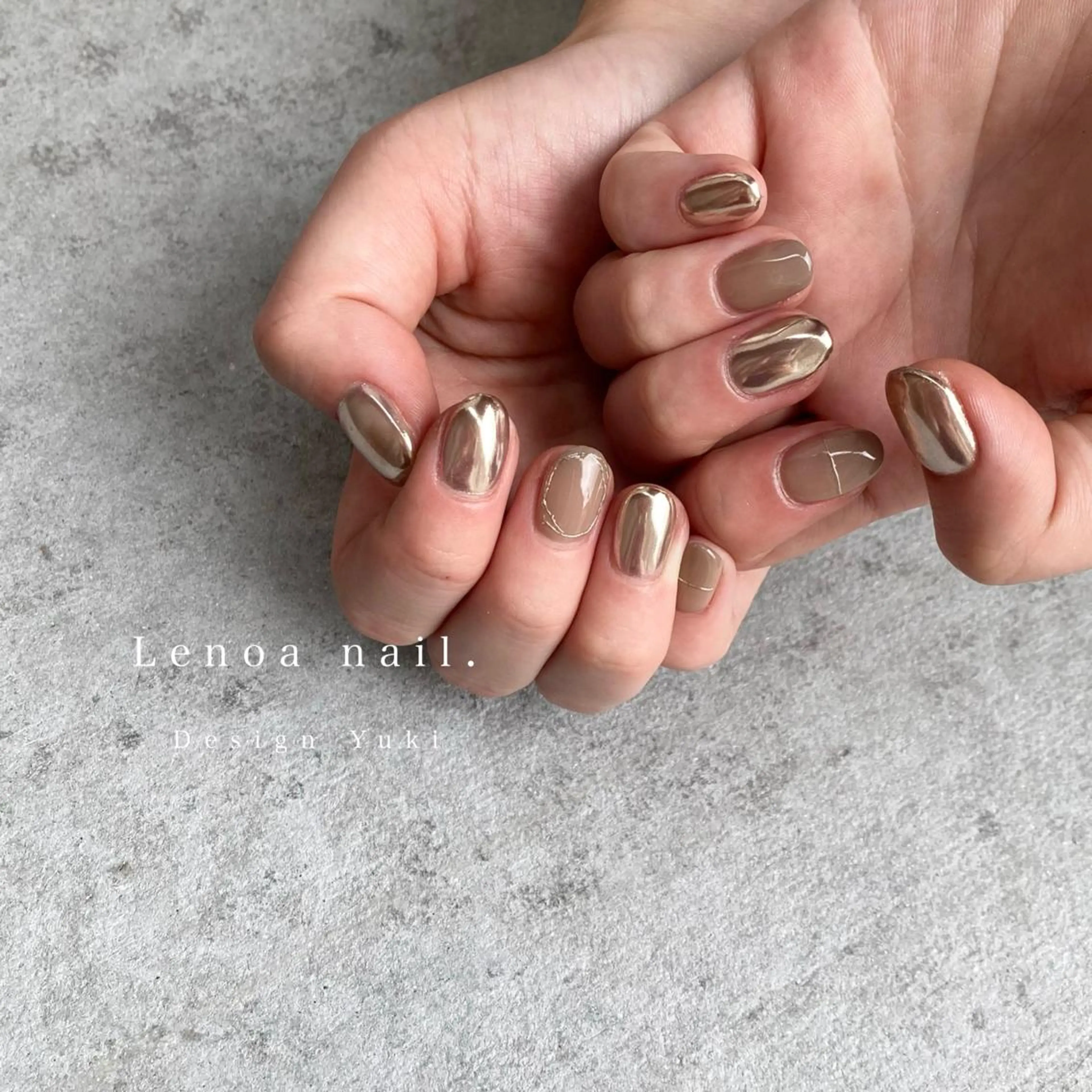 ネイル ハンドネイル Lenoa Yukiのネイルデザイン