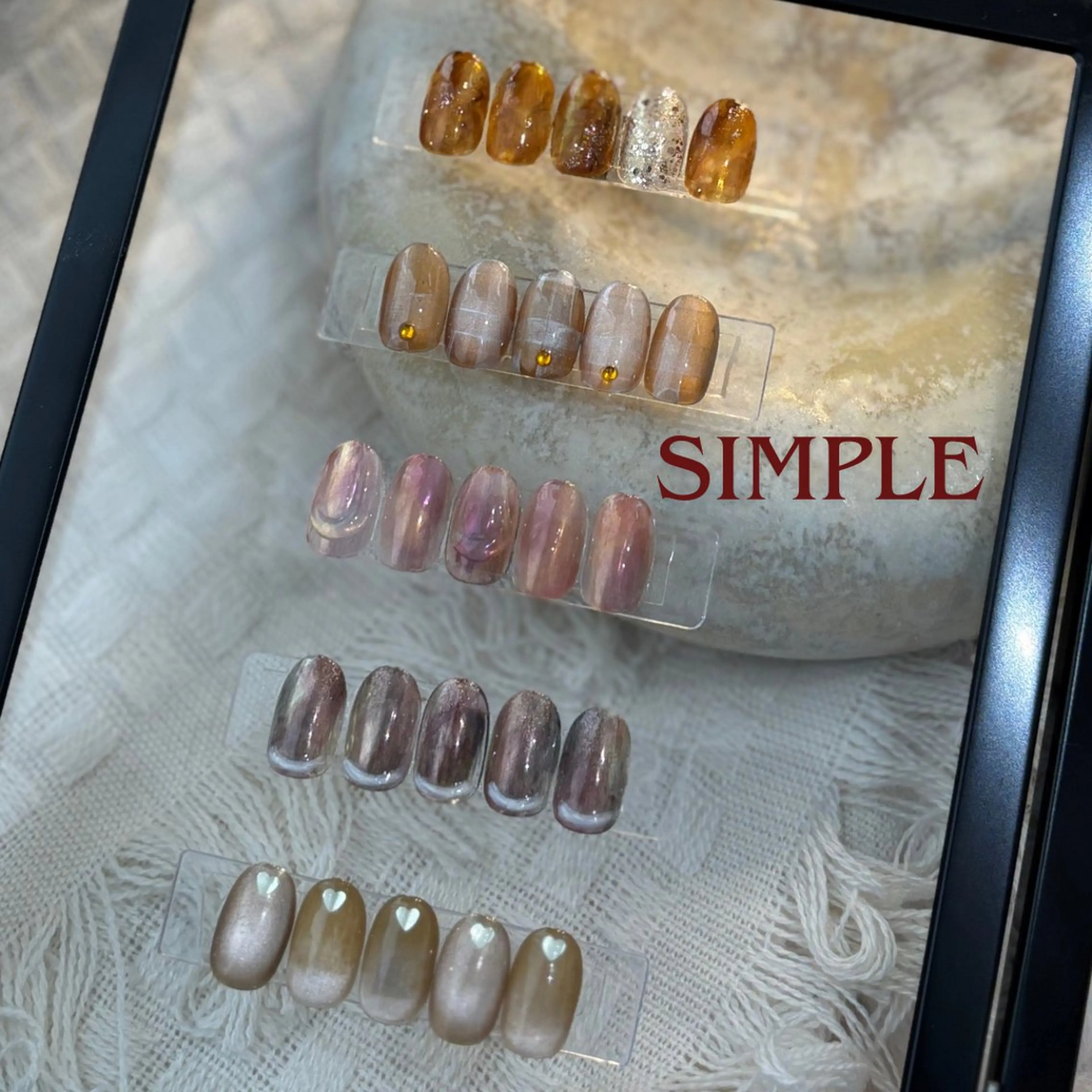 ネイル ハンドネイル caddly naoのネイルデザイン