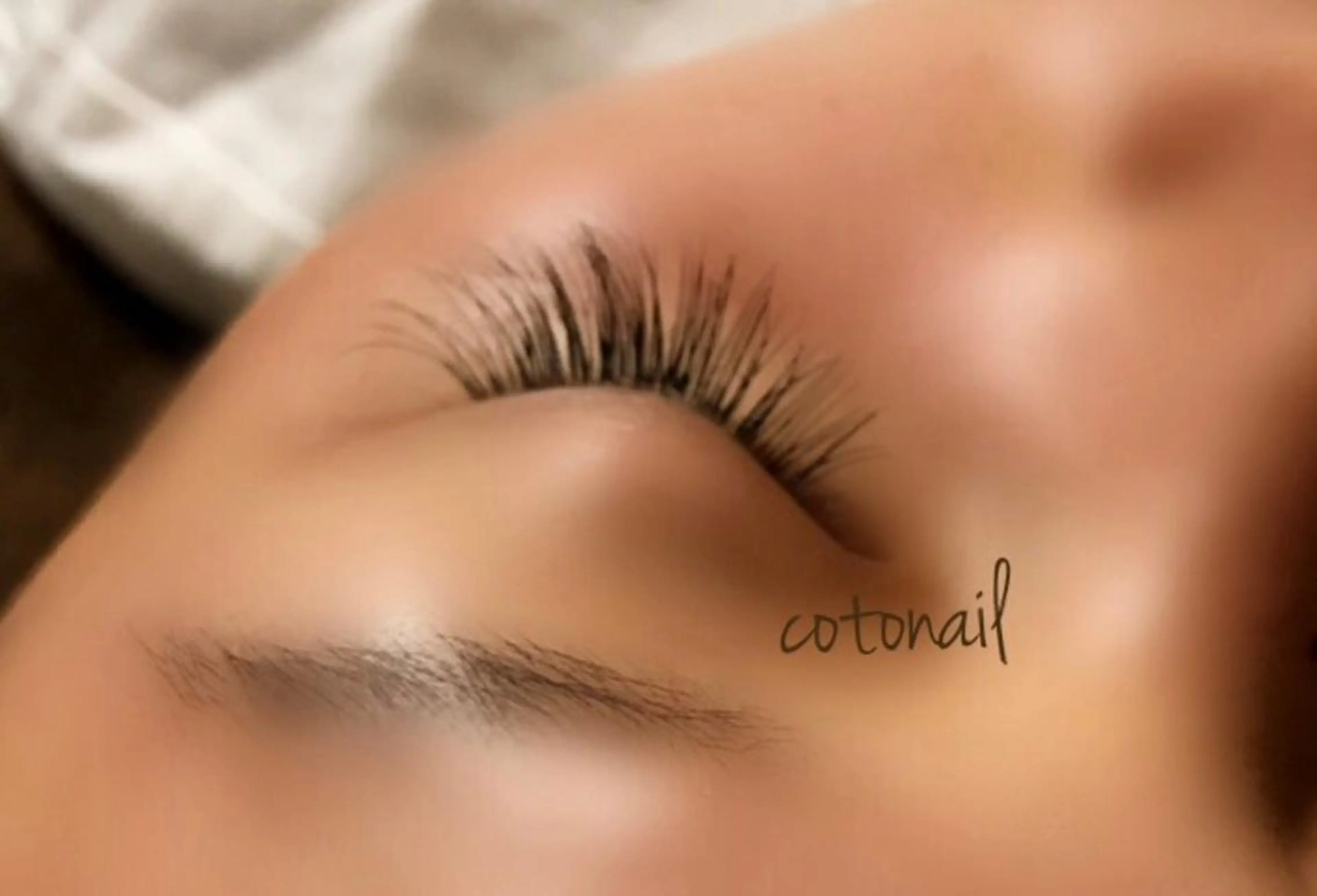 マツエク・マツパ 付け放題 ツメトマツゲ .のネイルデザイン