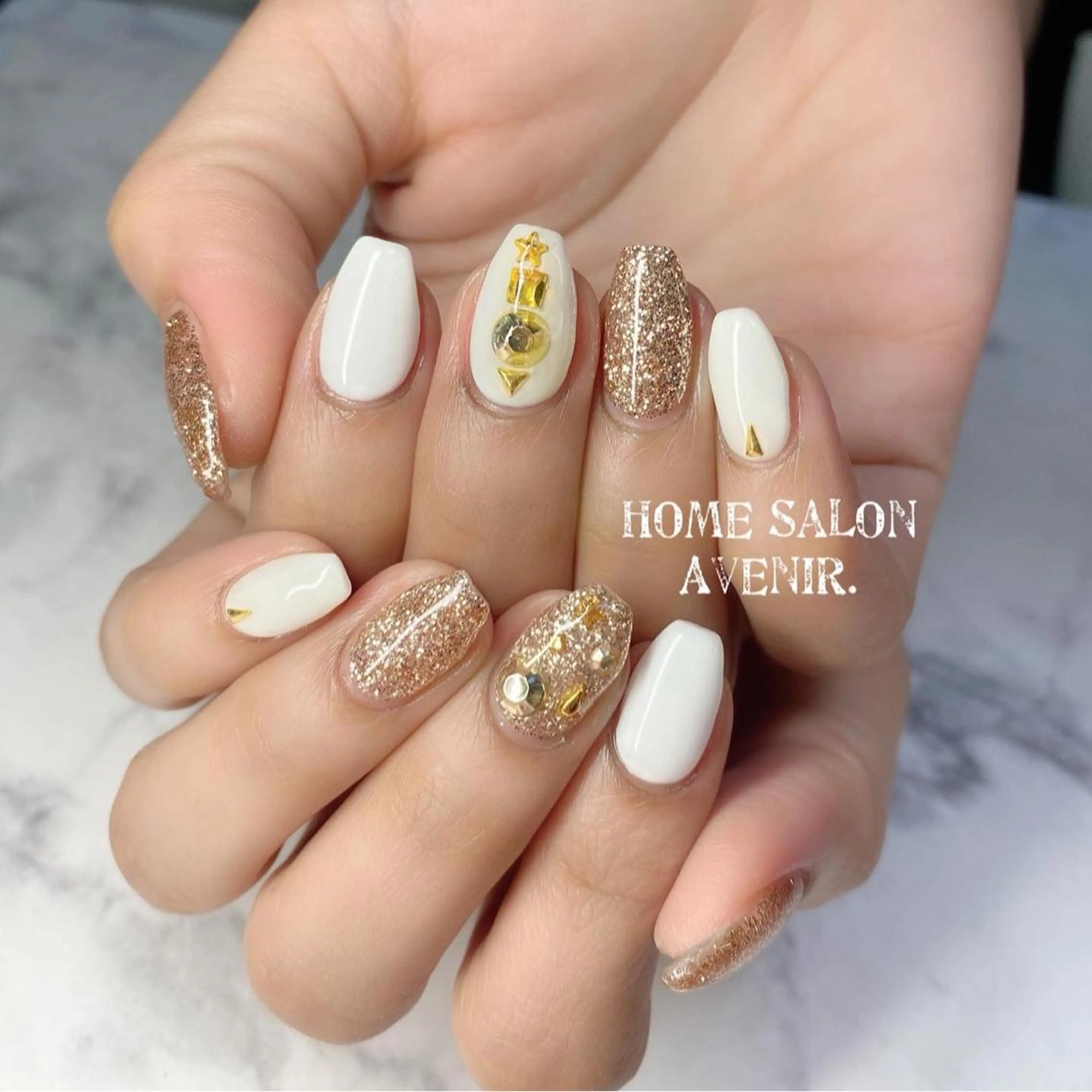 ネイル ワンカラーネイル Home Salon Avenir.のネイルデザイン