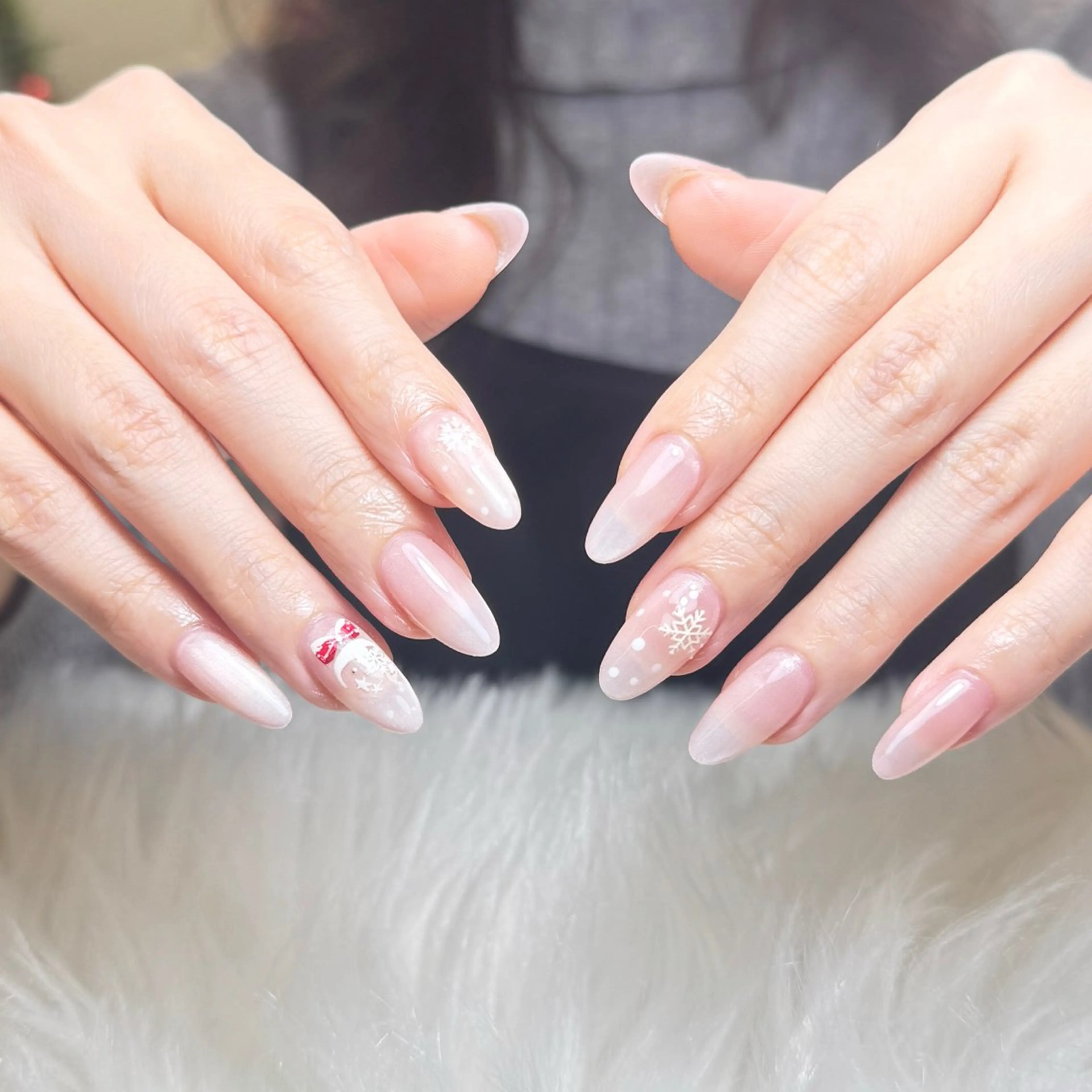 ネイル 韓国ネイル 持ち込み ニュアンスネイル ワンホンネイル ハンドネイル AKIKO NAILのネイルデザイン