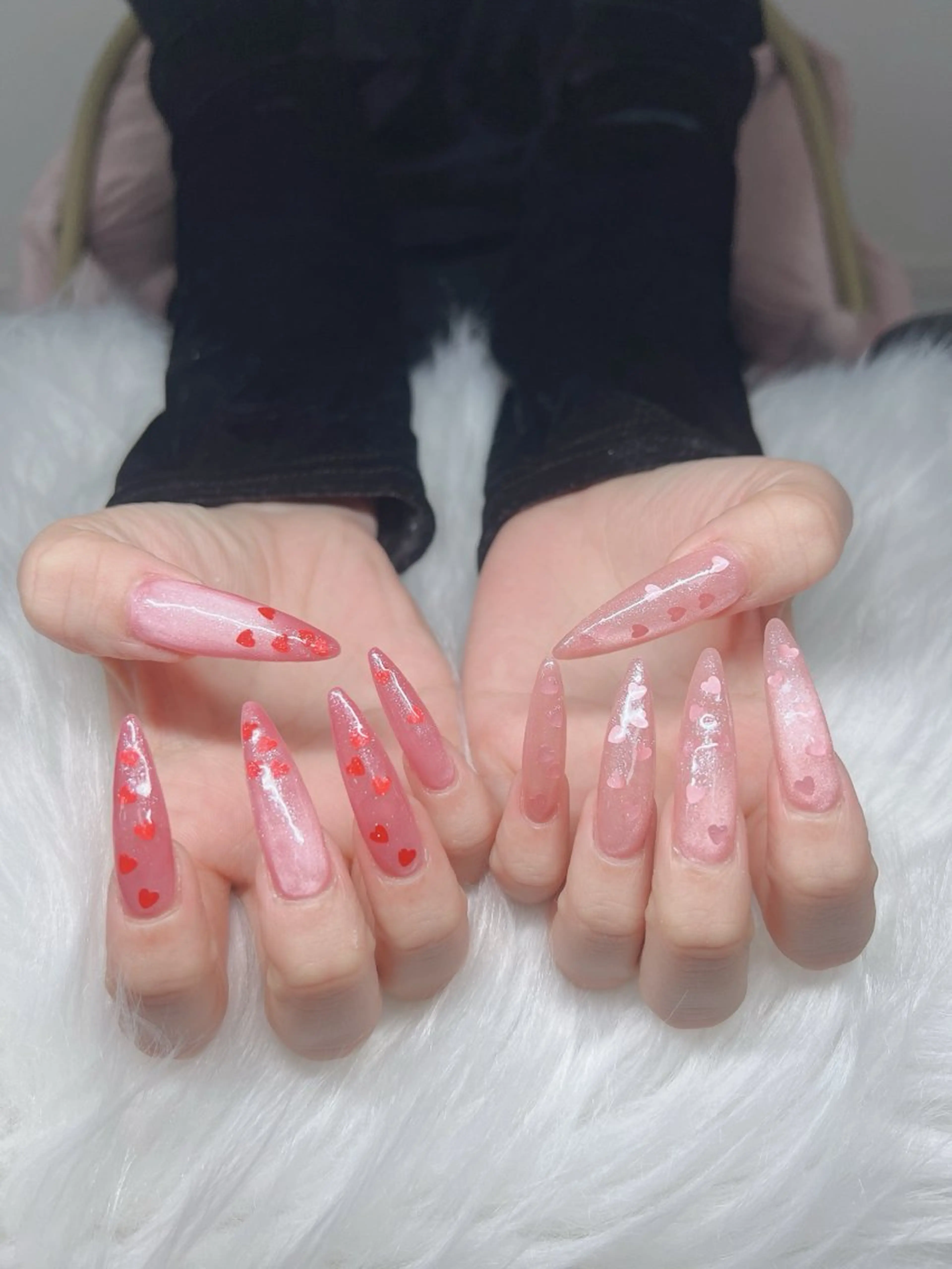 ネイル ハンドネイル Lee Nails チップ長さだし専門店のネイルデザイン