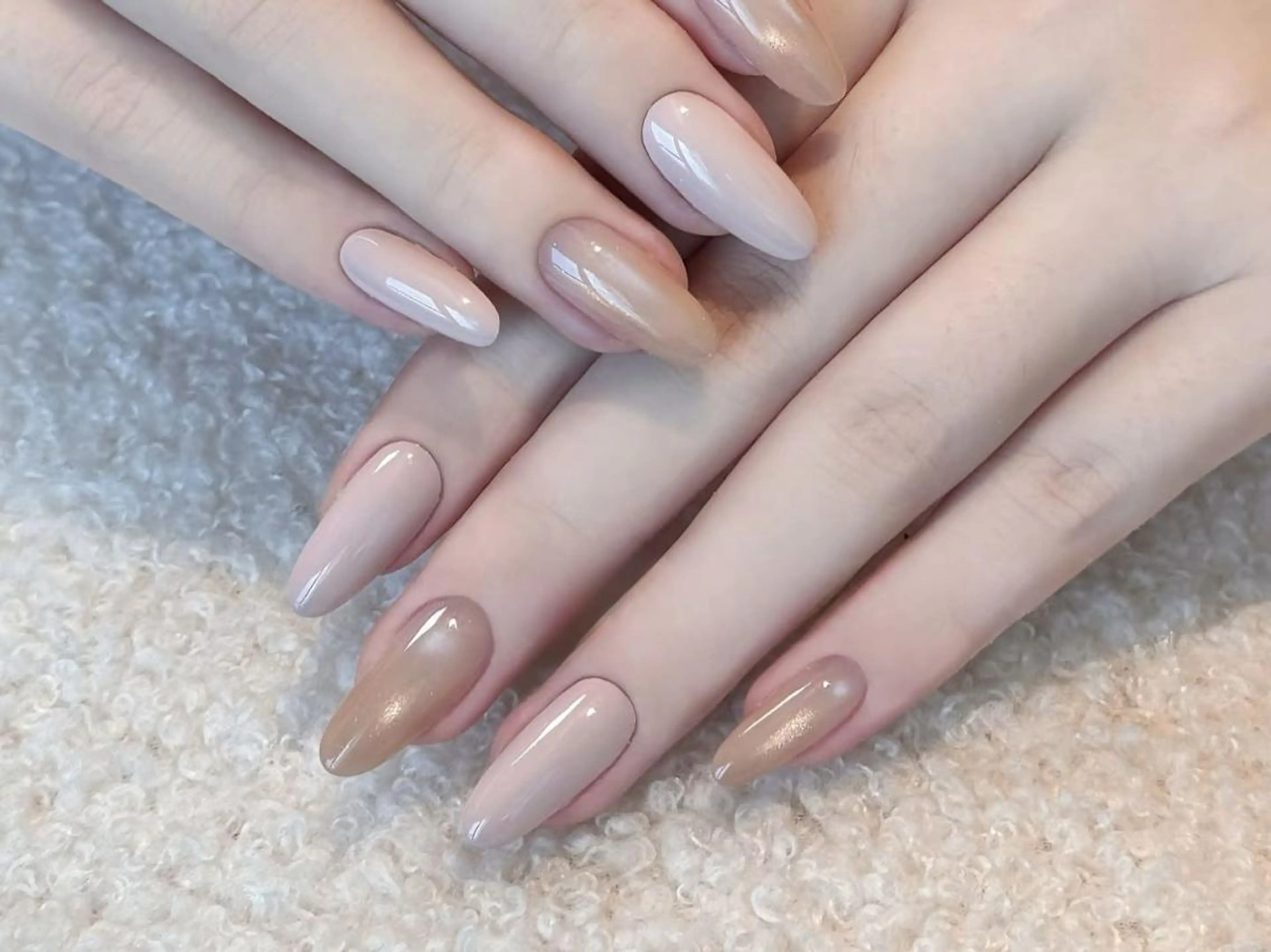 ネイル カジュアル ジェルネイル マグネットネイル ミディアムネイル オフィスネイル ハンドネイル ハンドケア 🎀Sense Nail渋谷店🎀のネイルデザイン