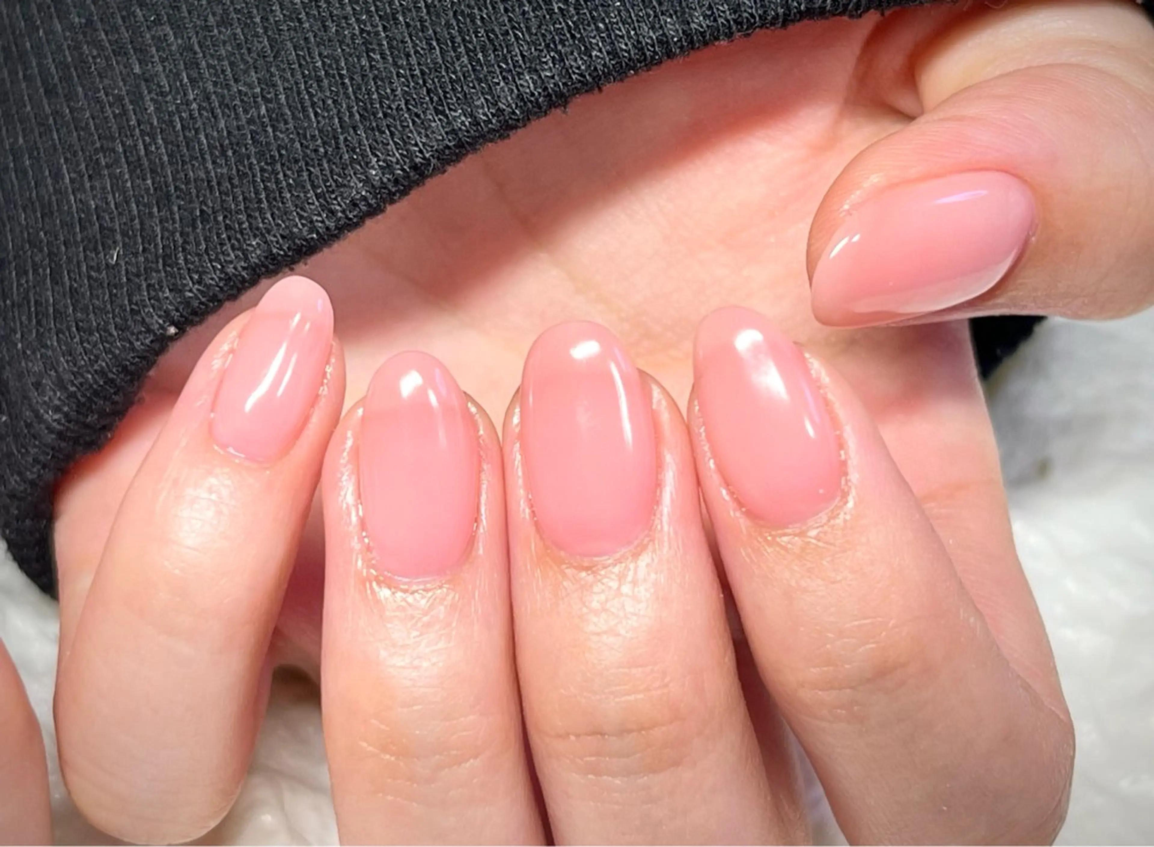 ネイル ワンカラーネイル ハンドネイル まり りぃ〜んのネイルデザイン