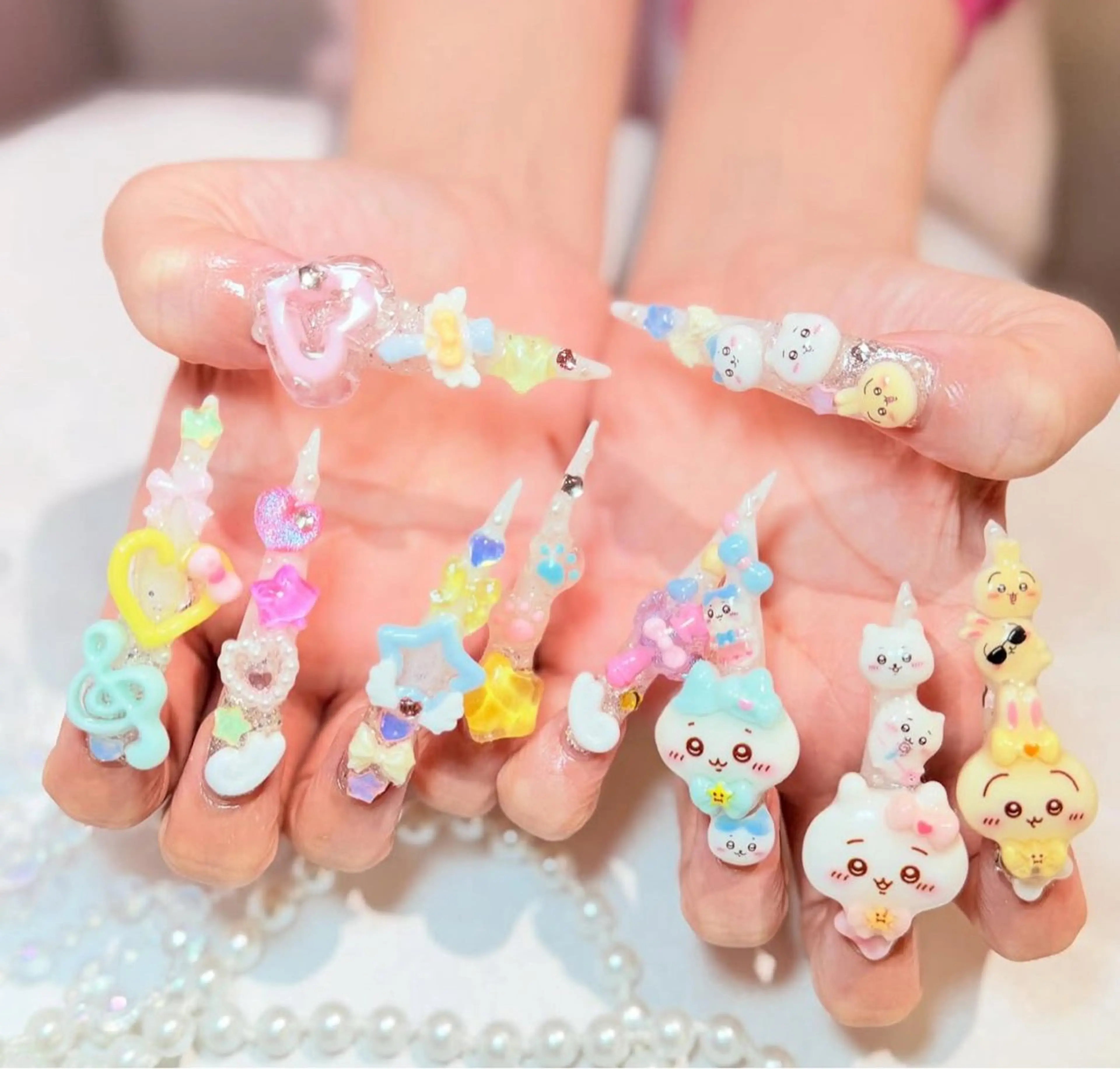 ネイル ハンドネイル ハンドケア mionail 難波店のネイルデザイン