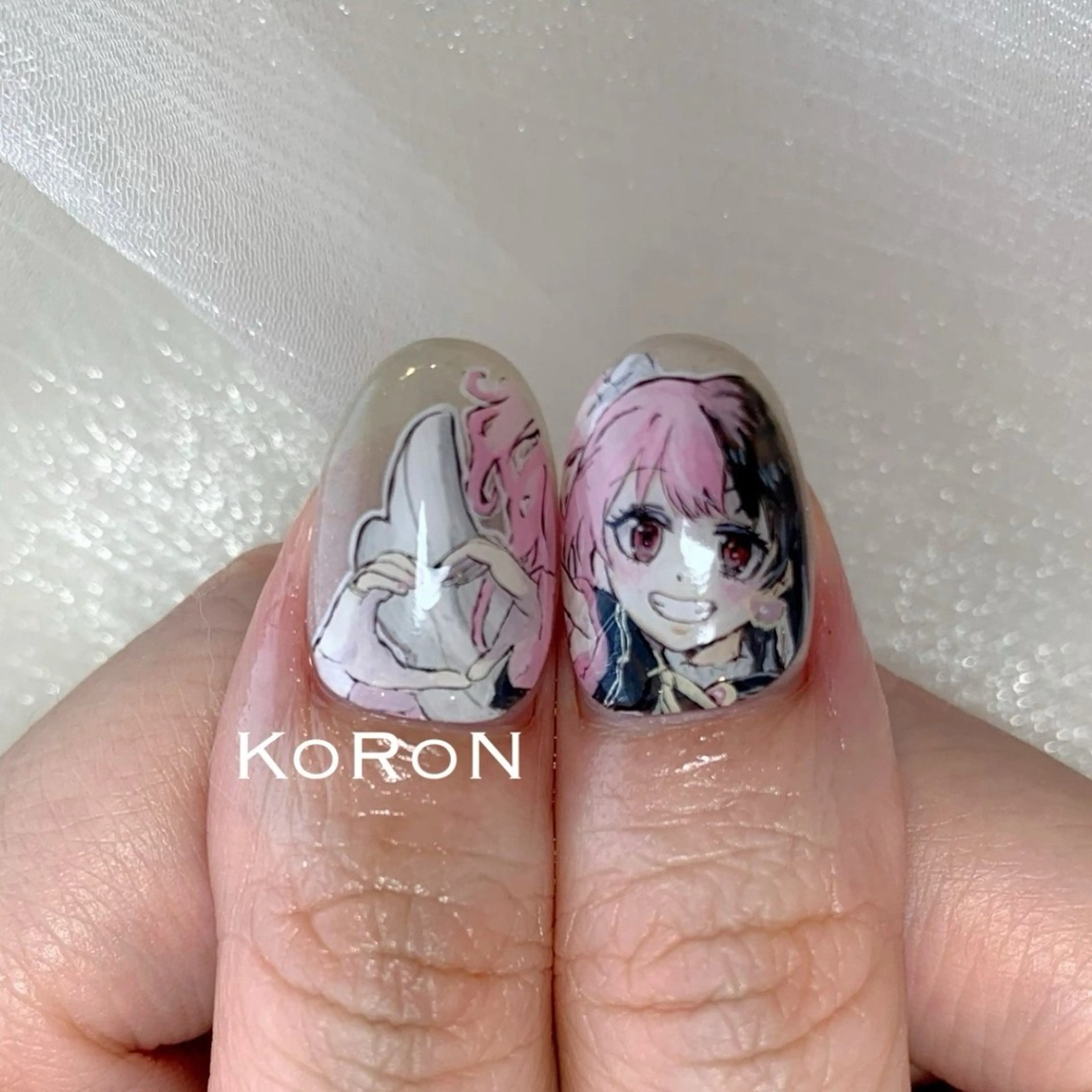 ネイル ハンドネイル 自宅サロン鎌倉 KORONのネイルデザイン