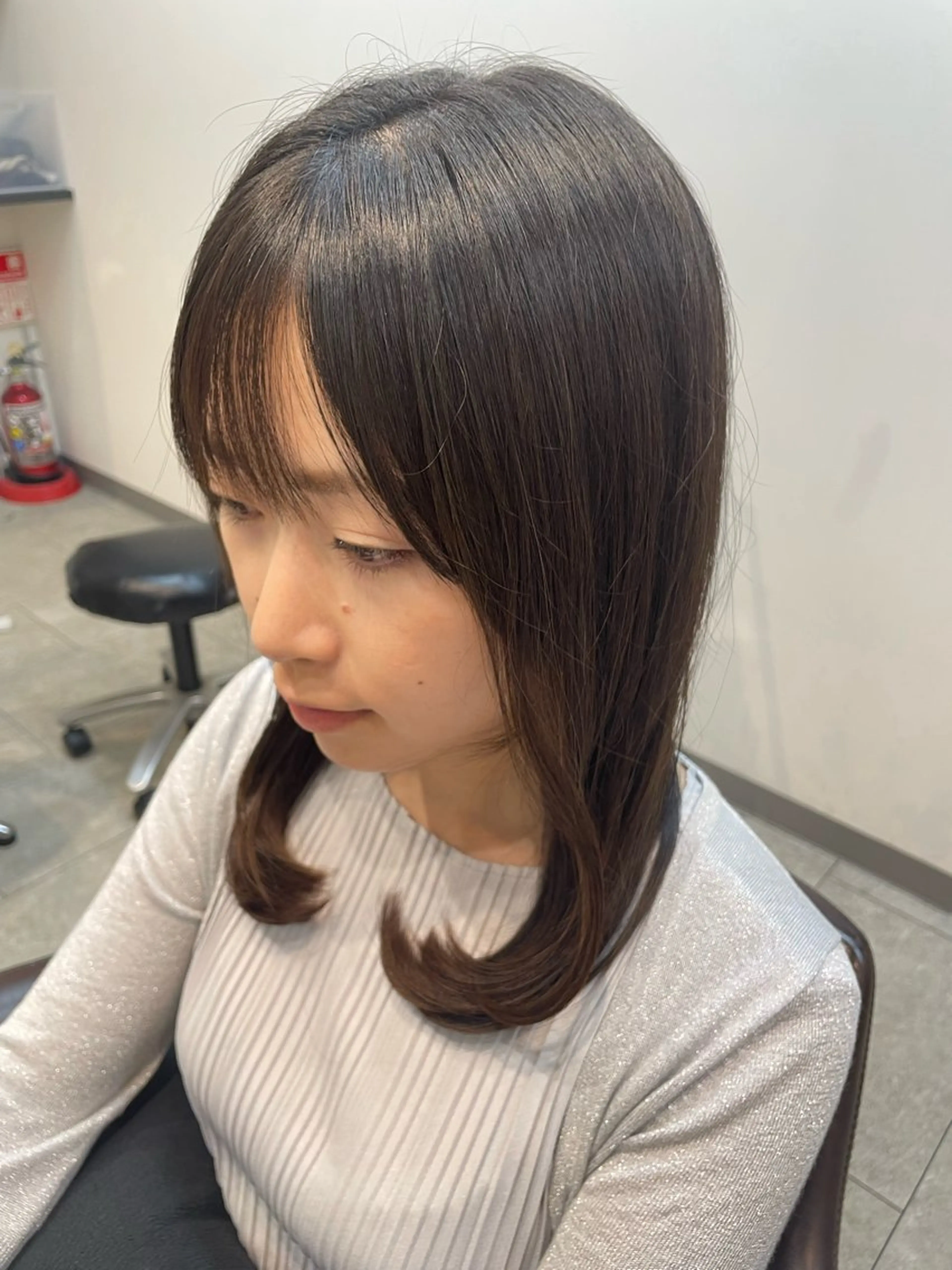 ミディアム パーマ ミディアム/ボブ 六本木/佐藤ゆり🎀のヘアスタイル