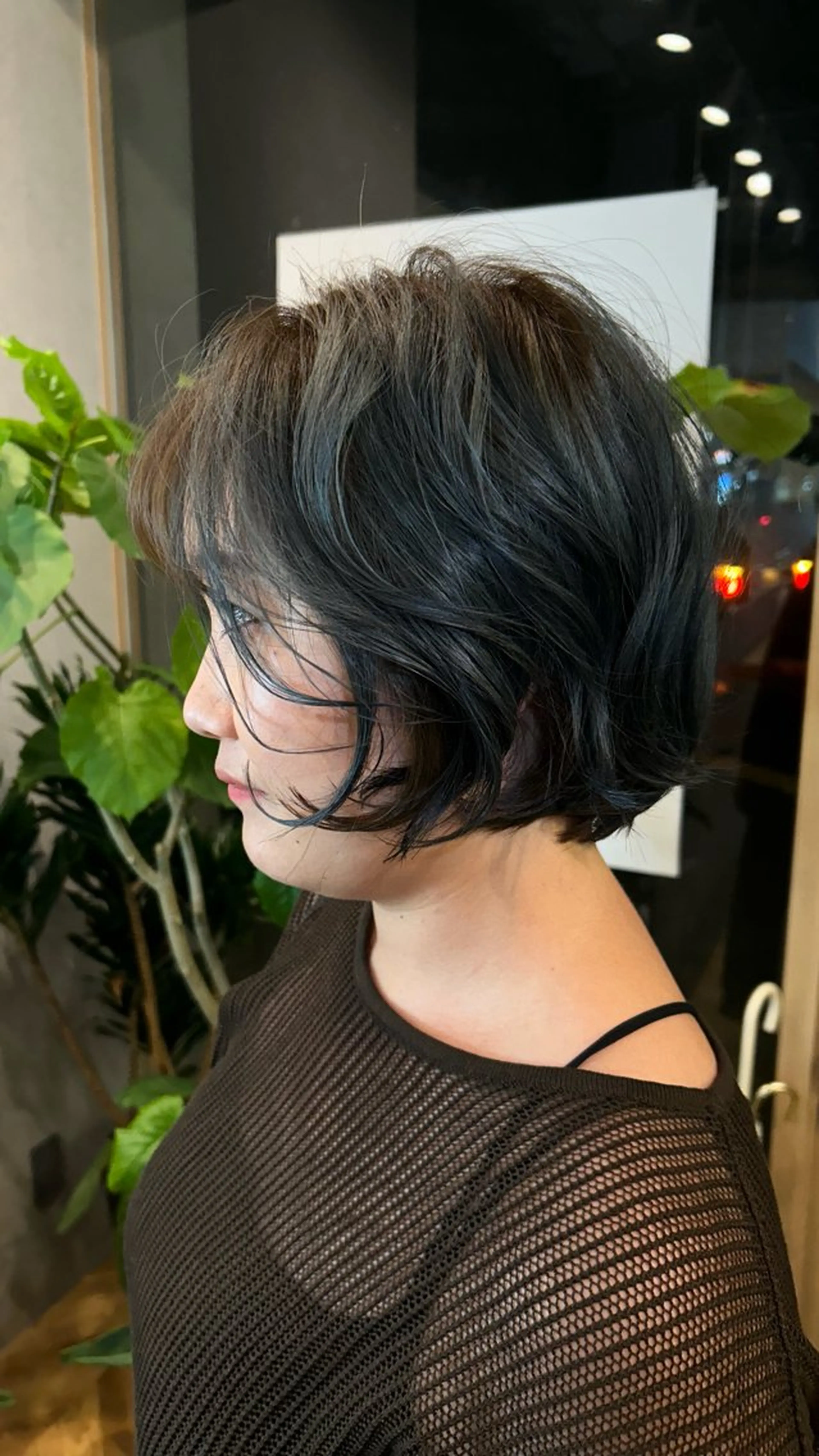 ショート カラー 中野 こころのヘアスタイル