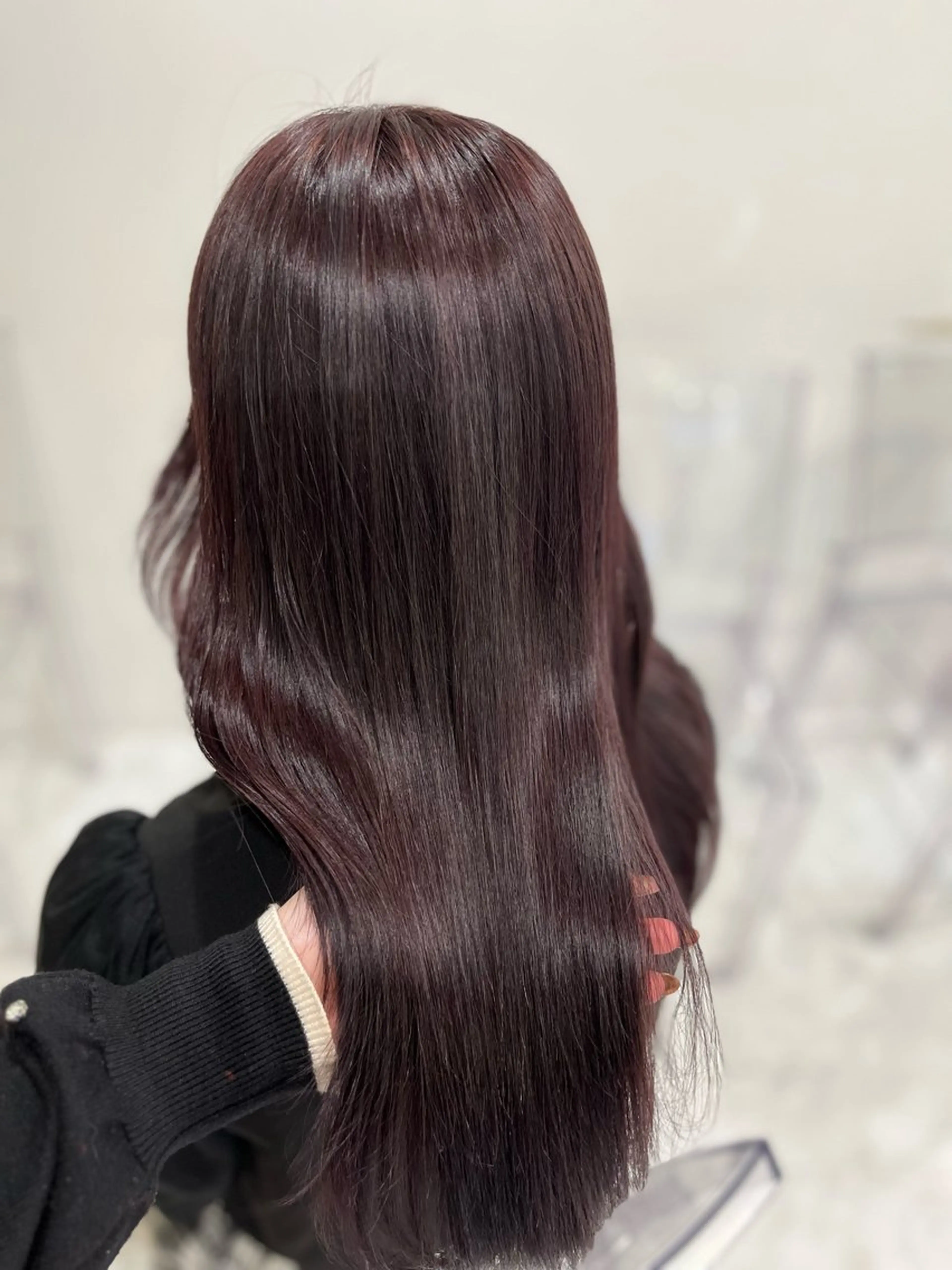 ロング カラー ガーリー♡女の子っぽ ヘア♡ピンクカラー♡のヘアスタイル