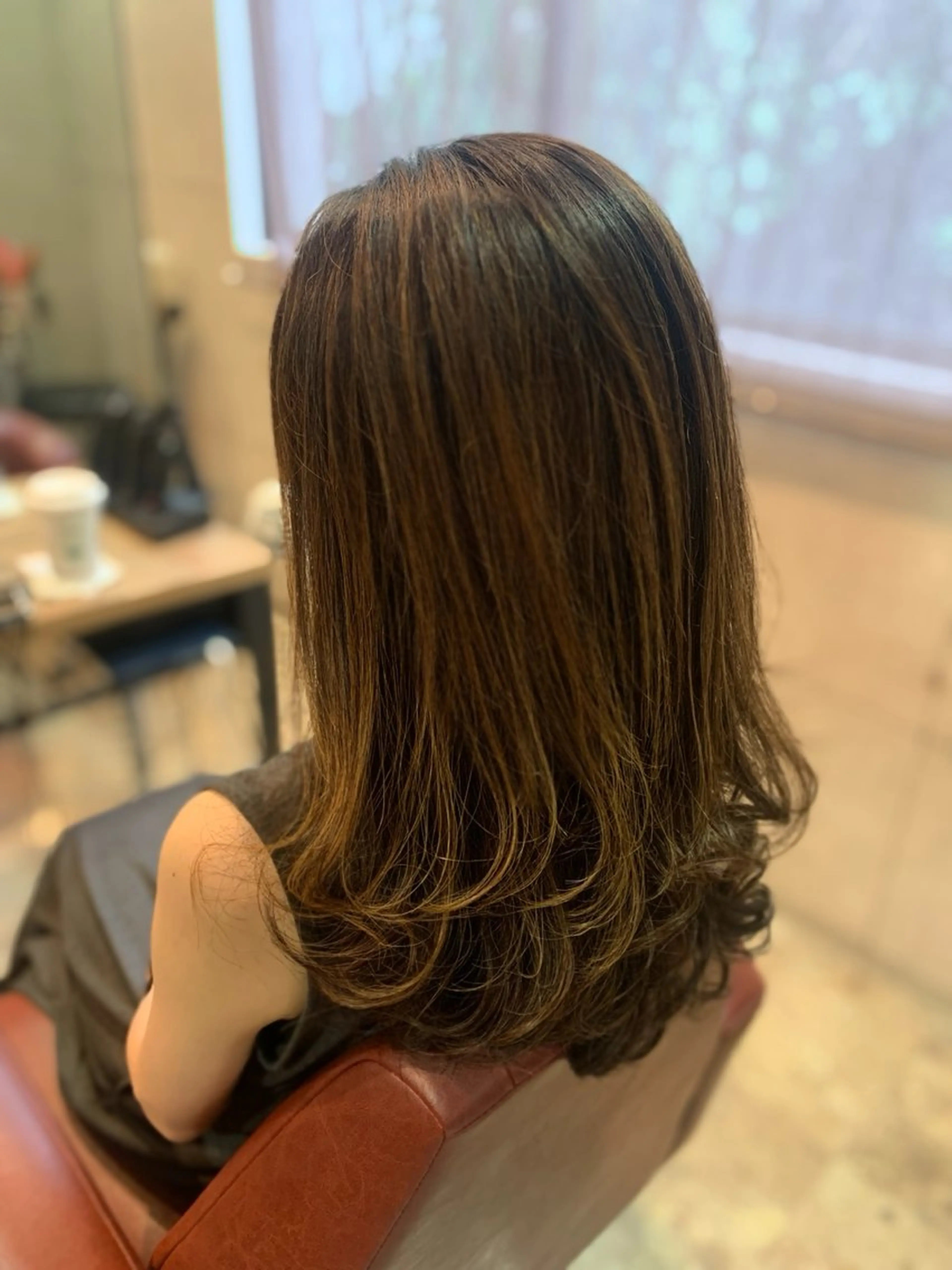 ロング カラー カット ヘアカラー トリートメント TECHRISE金山所属・ERIKO Tのヘアスタイル