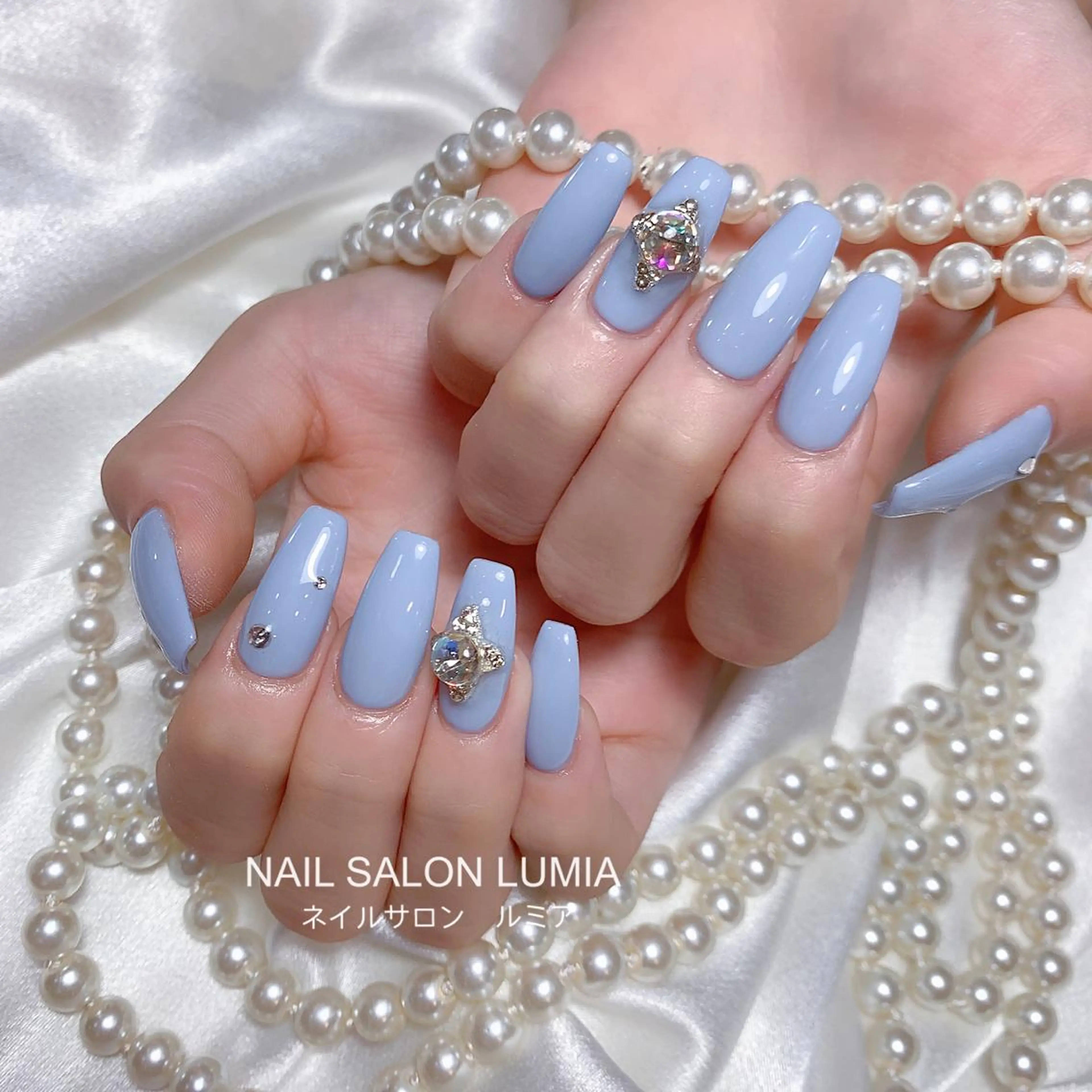ネイル ハンドネイル ネイルサロン ルミア Lumia 店長のネイルデザイン