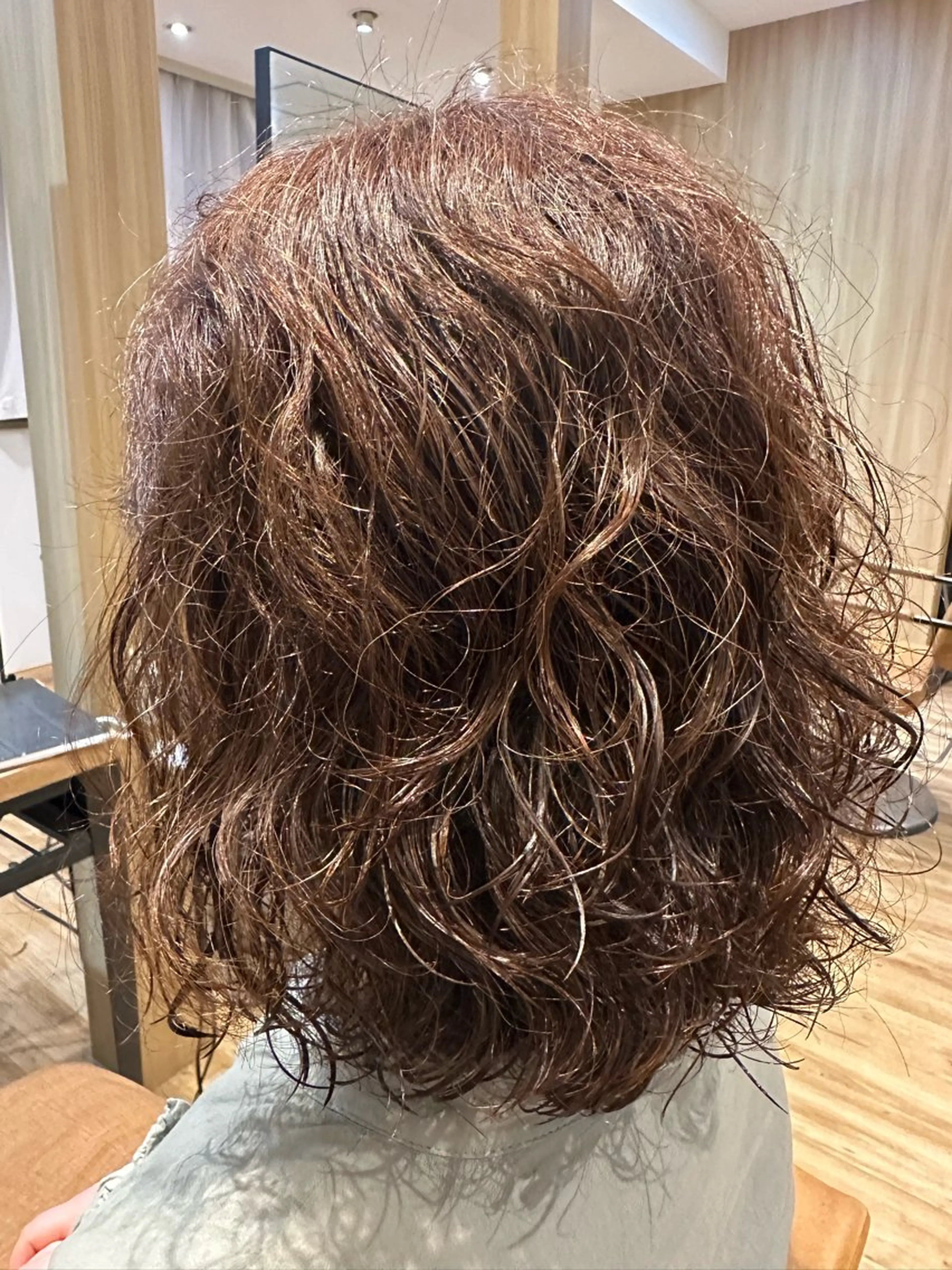 ミディアム パーマ カット パーマ ✨✂️Nori ✂️✨のヘアスタイル