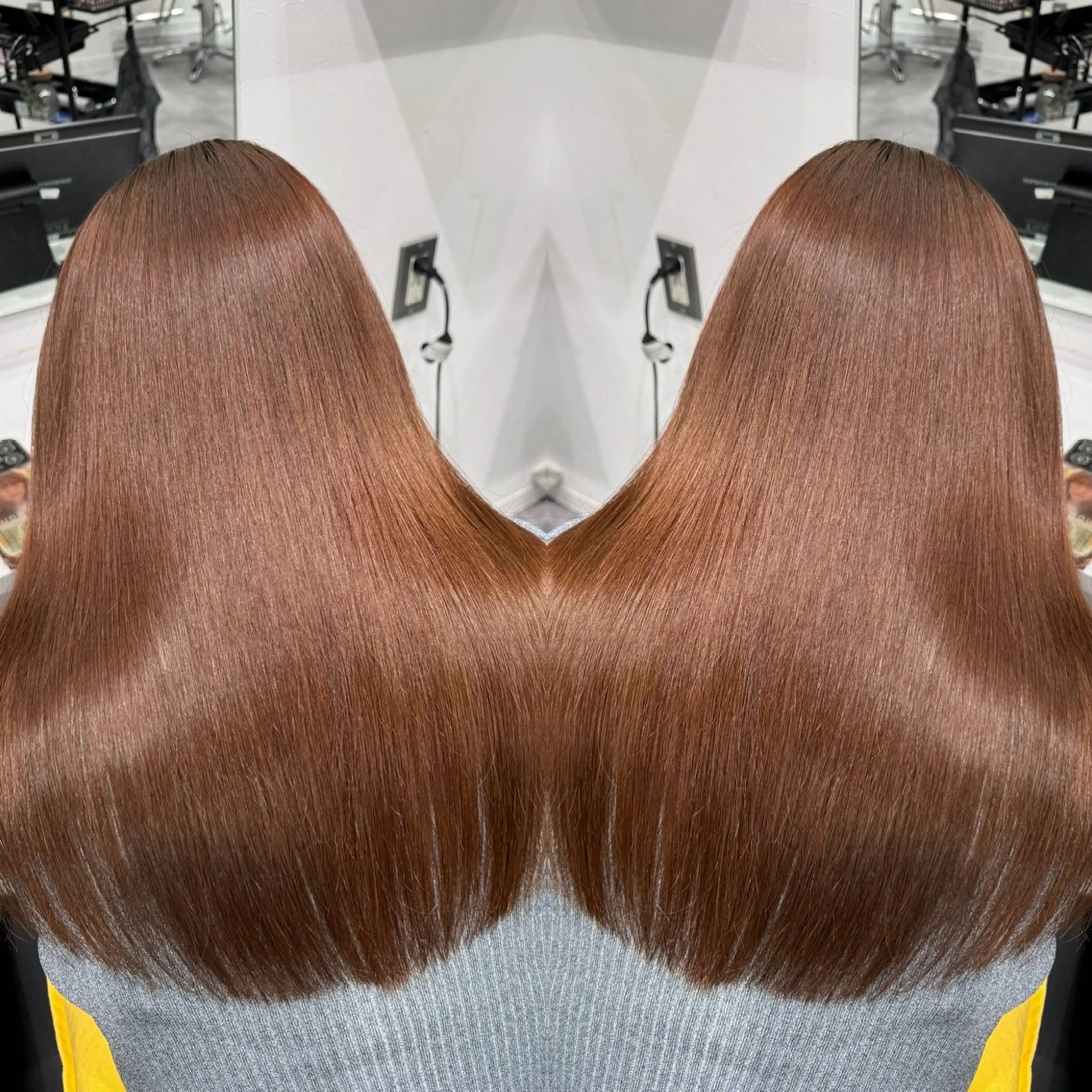 🌟ブリーチ無しダブルカラー🌟➕トリートメントの写真