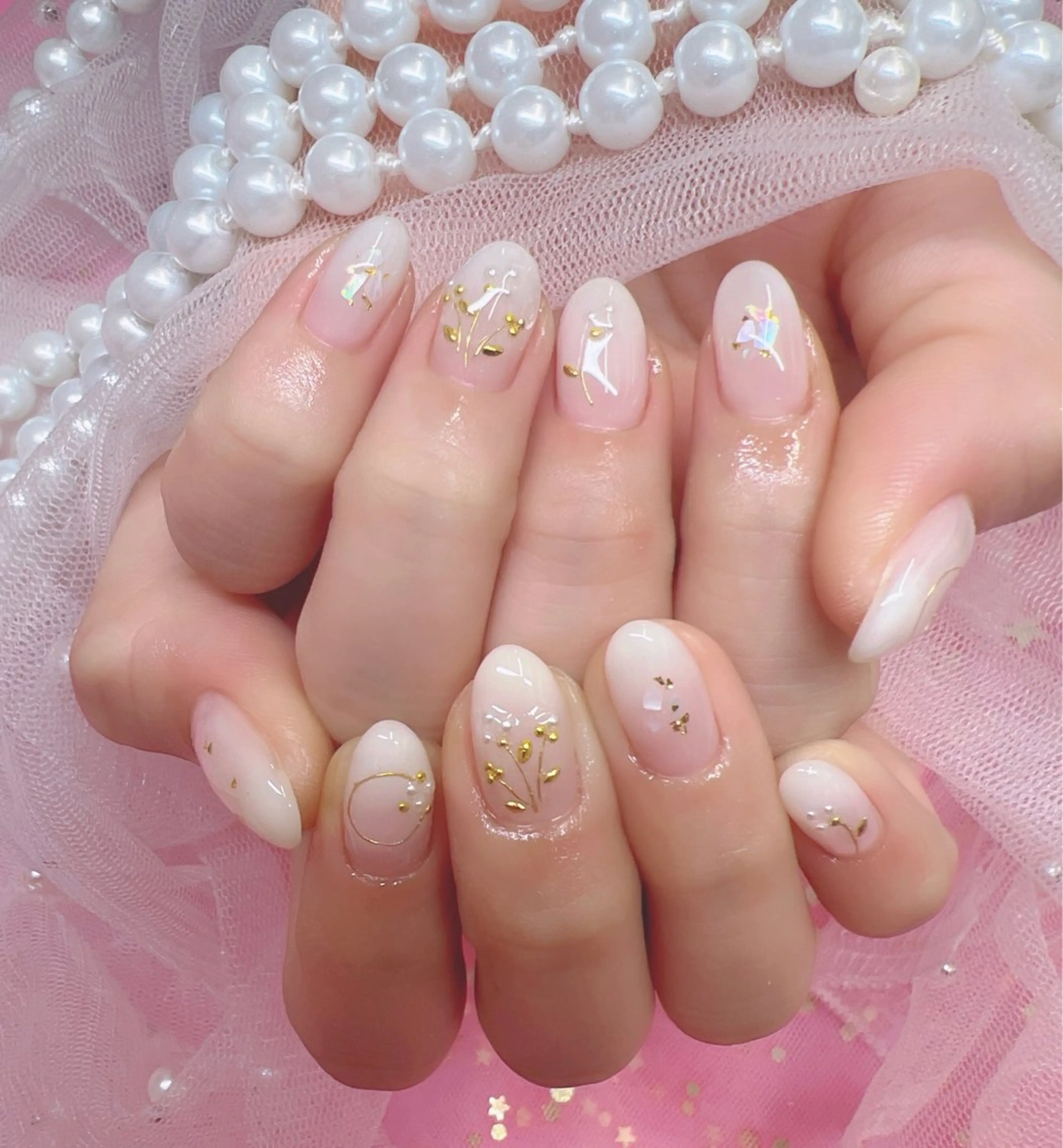 ネイル ハンドネイル ハンドケア キラー美　上野所属・キラー美 上野のネイルデザイン