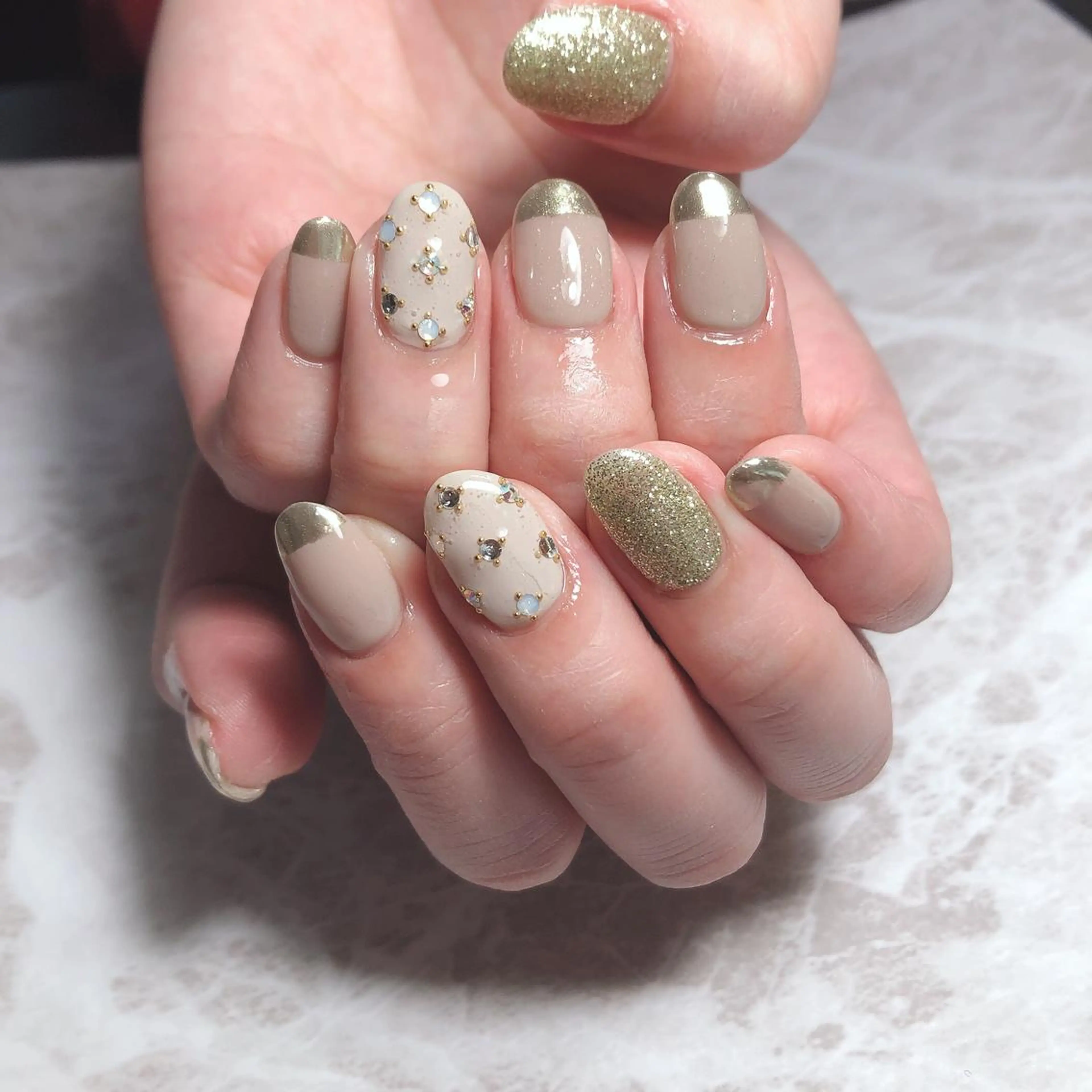 ネイル ハンドネイル しば まなみのネイルデザイン