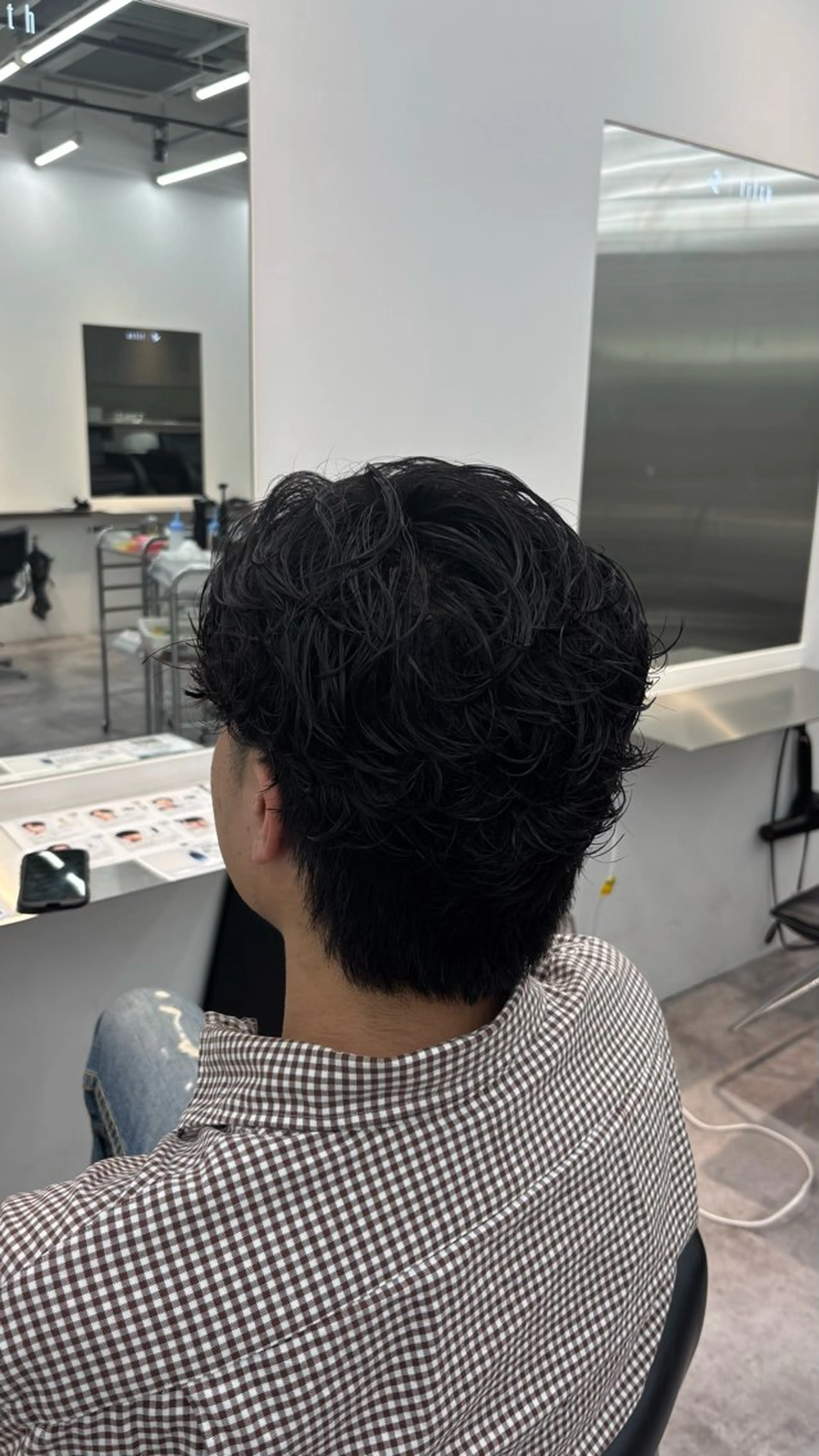 ミディアム パーマ パーマ fifth原宿 A:Ri🧸のヘアスタイル