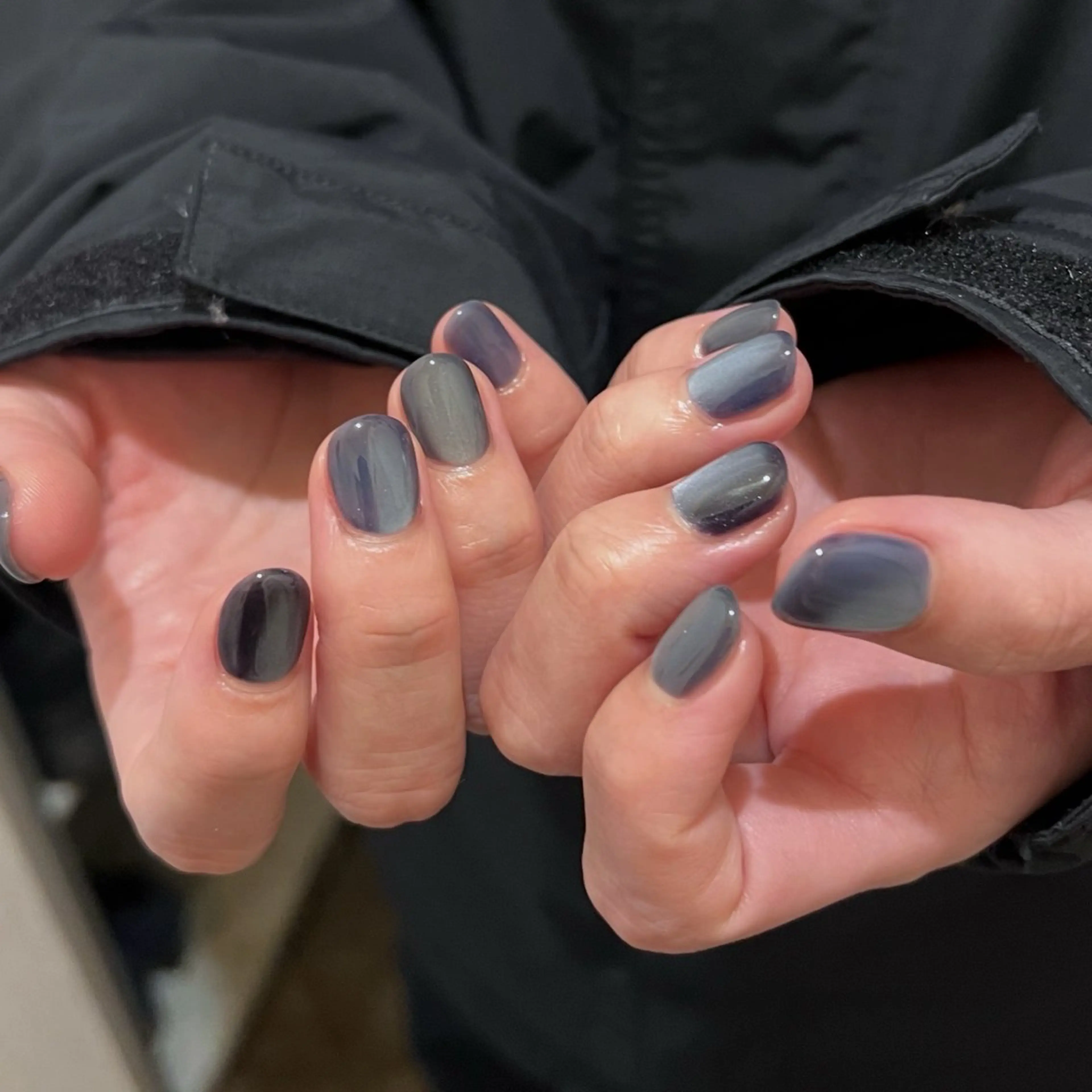 ネイル フラッシュネイル マグネットネイル urun eriのネイルデザイン