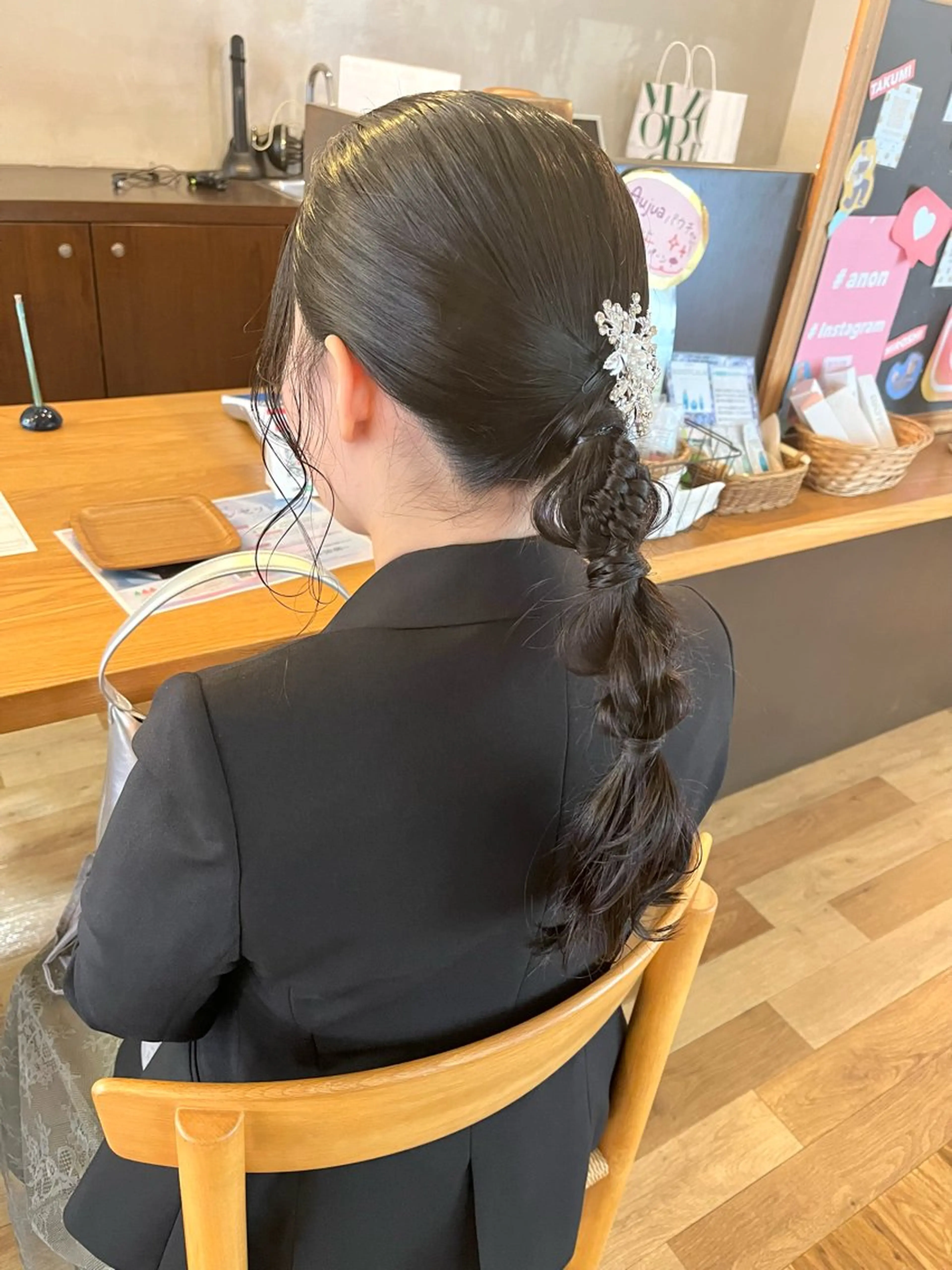 ヘアアレンジ 田中 結月のヘアスタイル