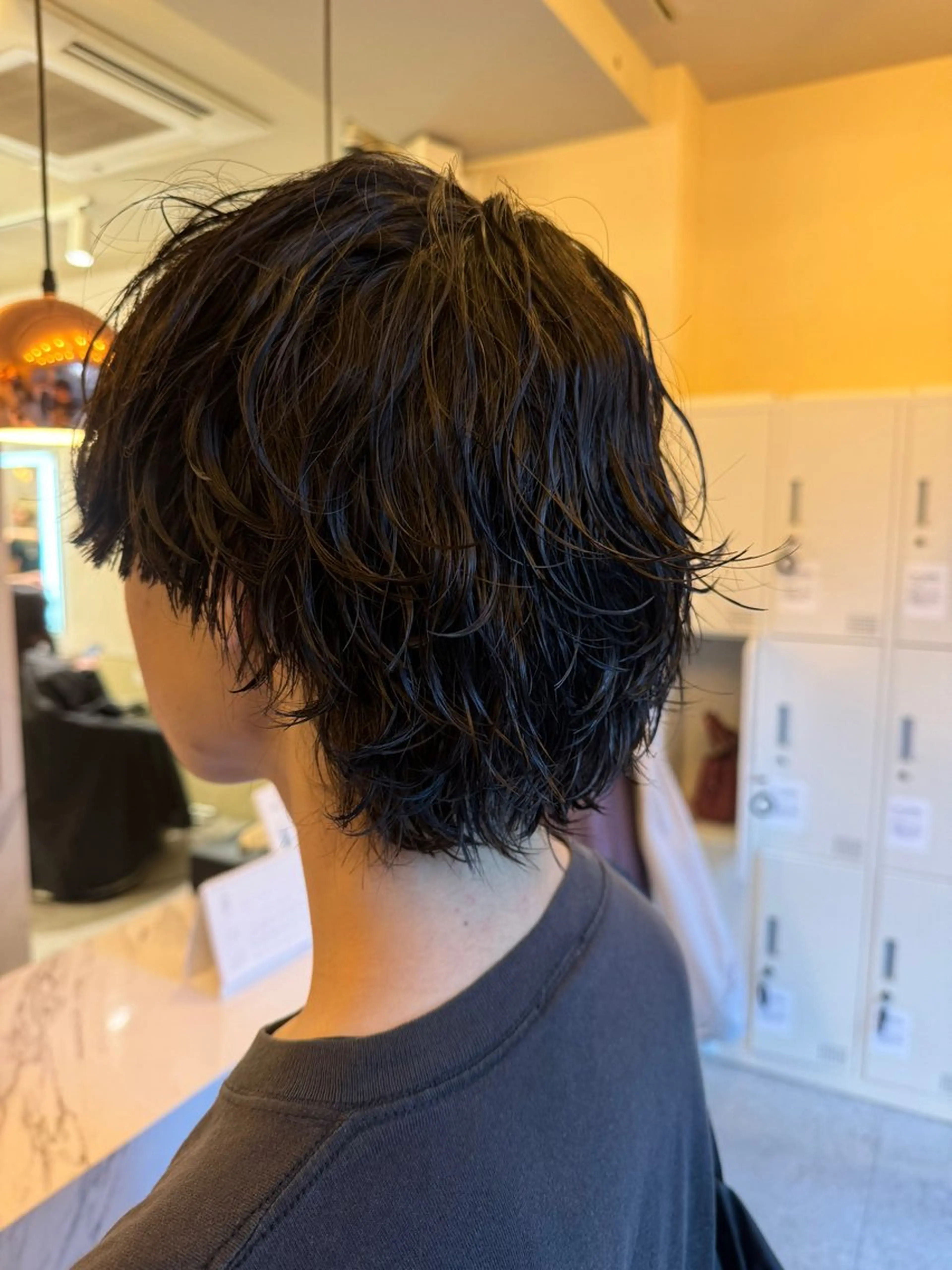 パーマ メンズ メンズスタイル 伊畑優希のヘアスタイル