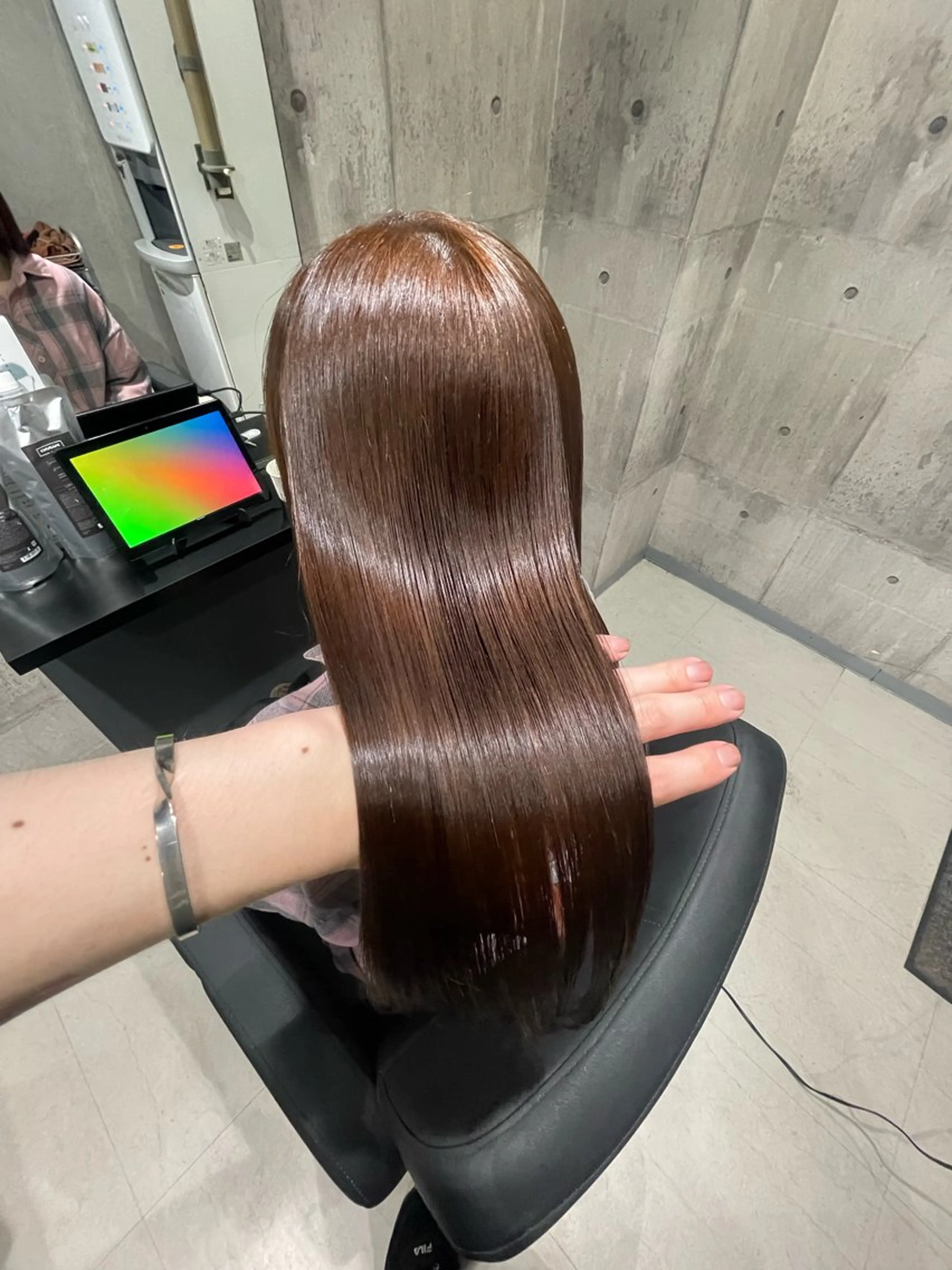 ロング カラー ブラウンカラー カット ヘアカラー トリートメント 🫧透明感/美髪🫧 Hiroakiのヘアスタイル