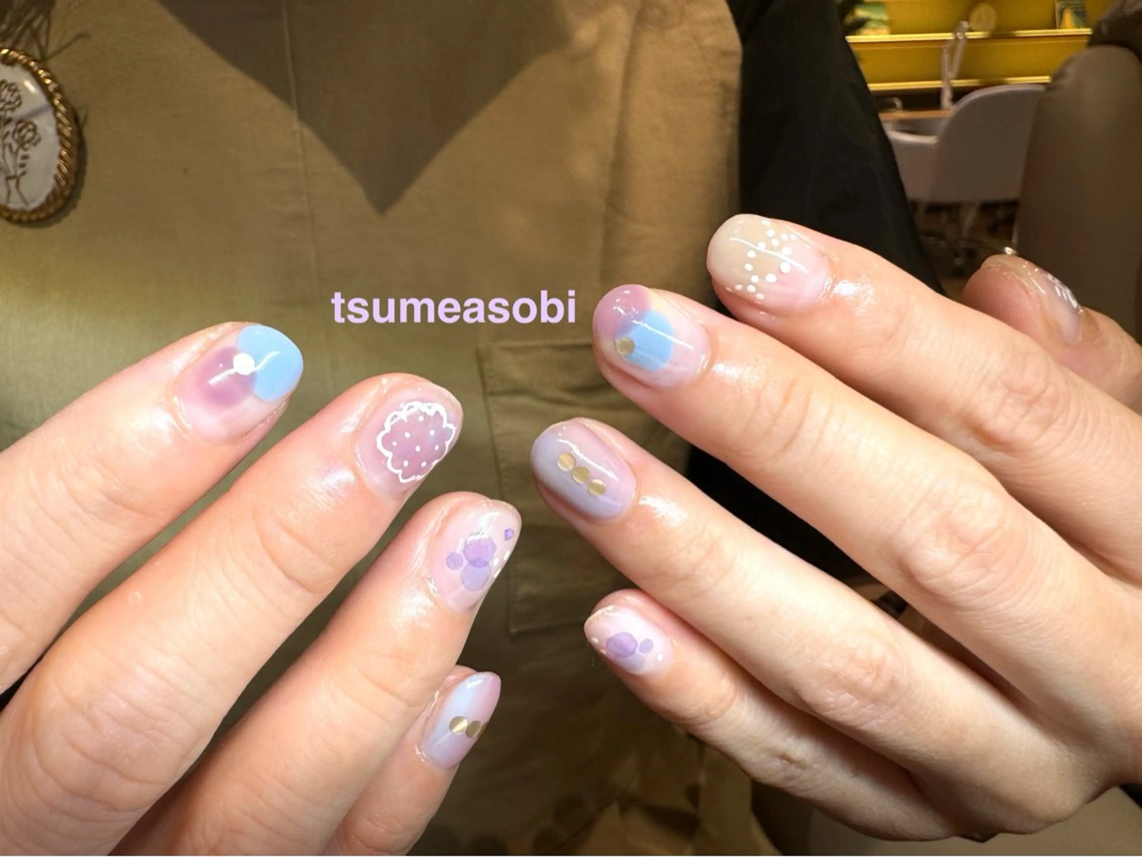 ネイル ハンドネイル tsumeasobi 🪬macoのネイルデザイン