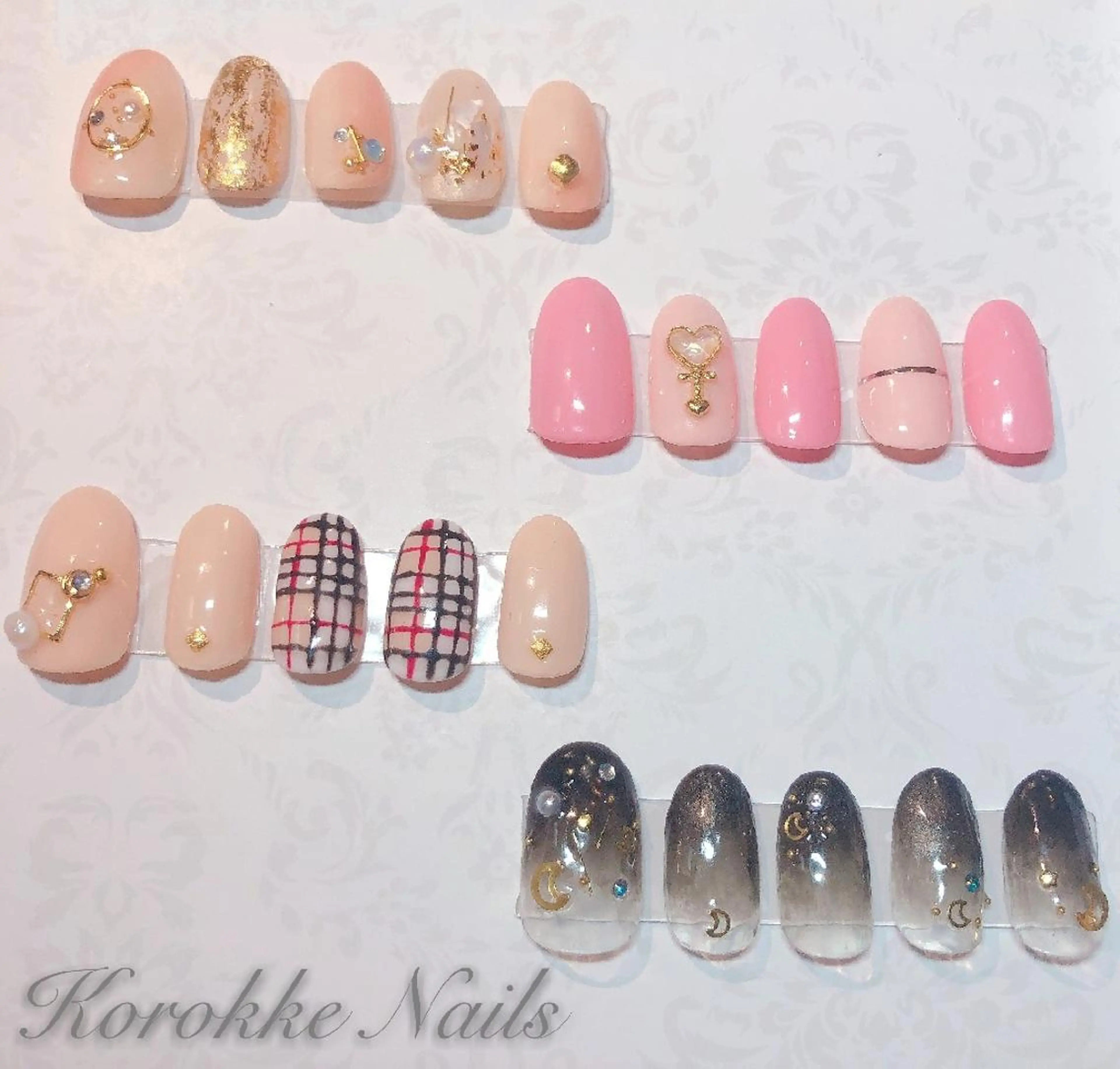 ネイル ネイルチップ コロッケネイル所属・星野 ゆきのネイルデザイン